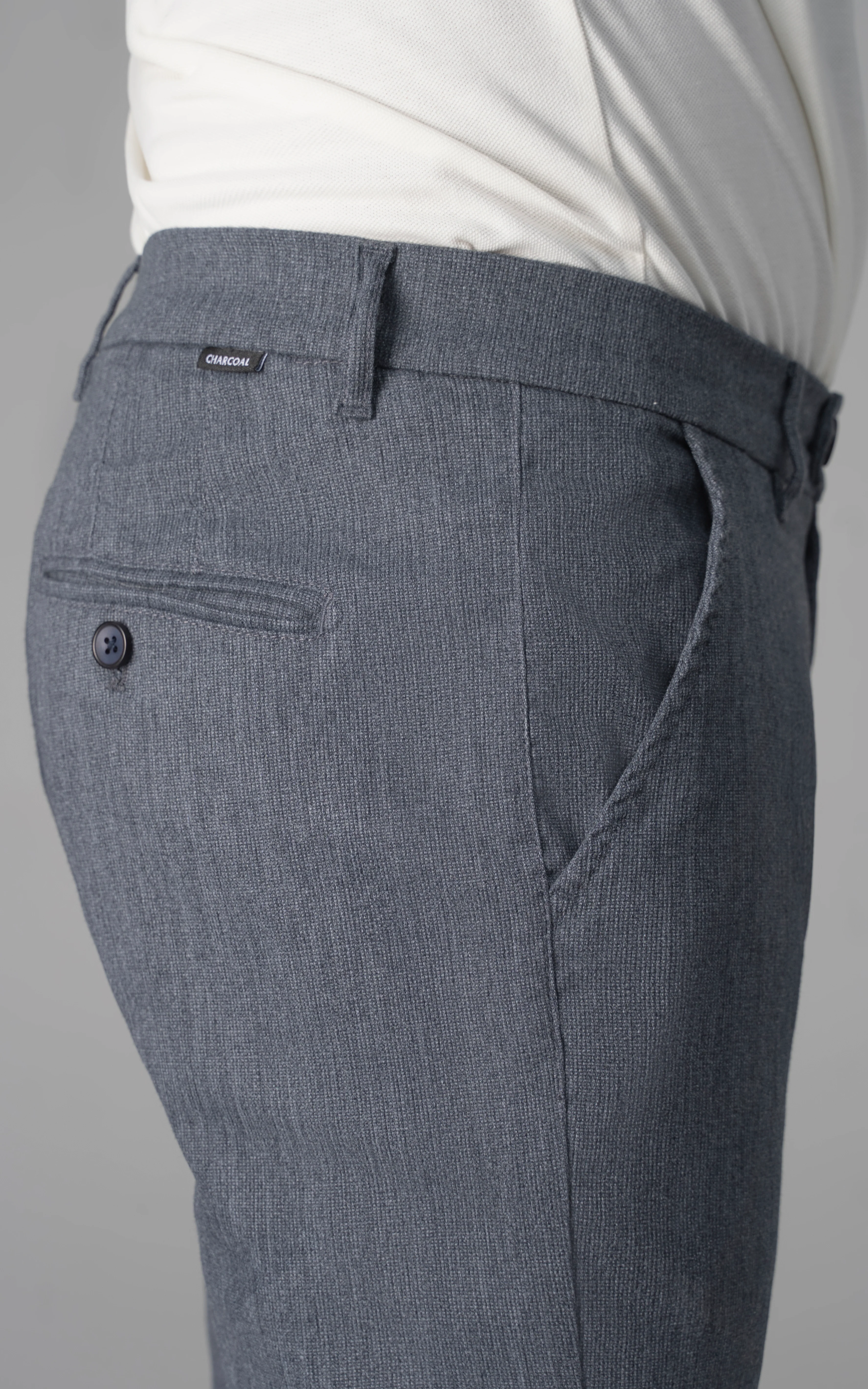 CASUAL PANT BLUISH GREY - Image 4