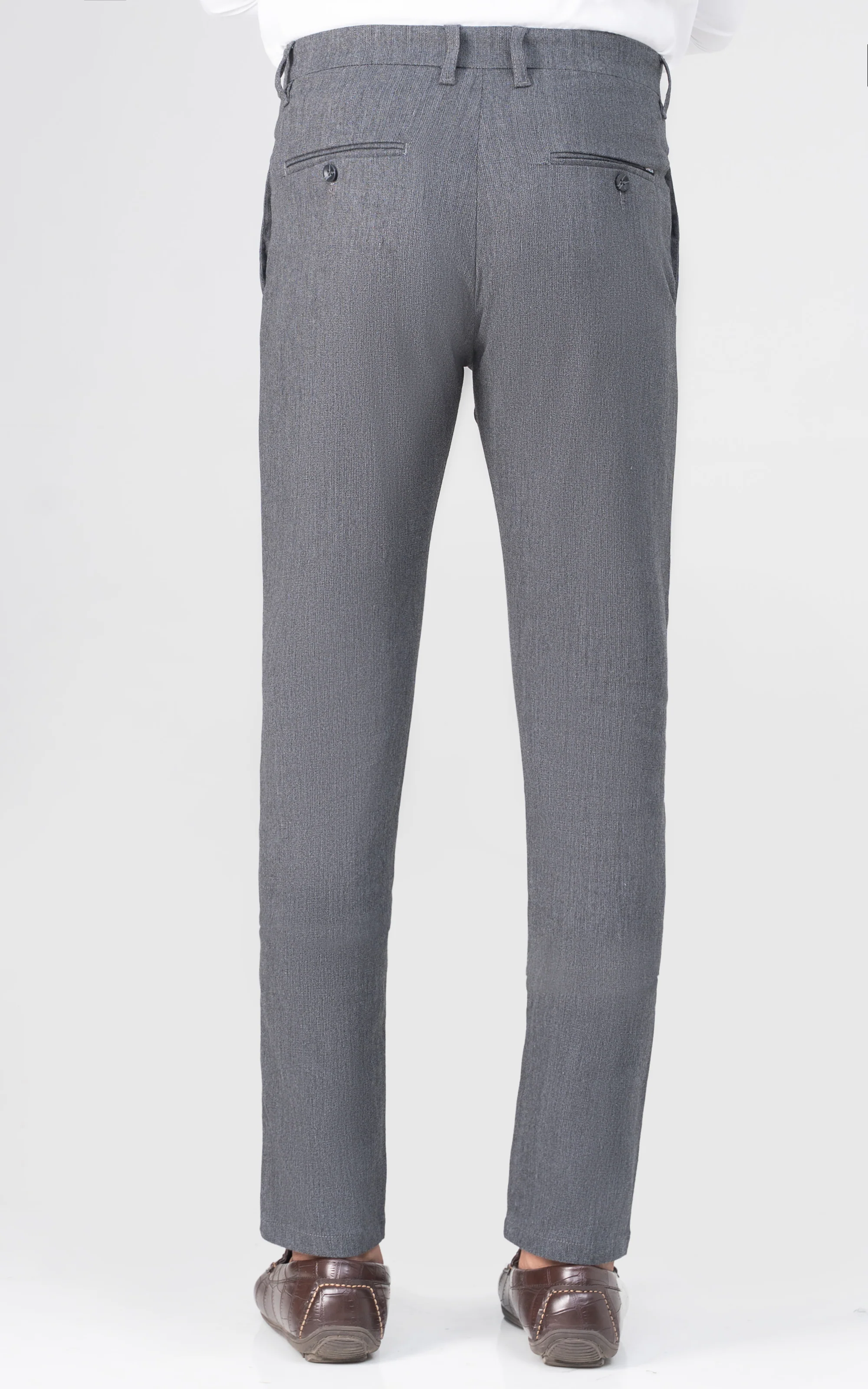 CROSS POCKET CASUAL PANT CHARCOAL GREY - Image 3
