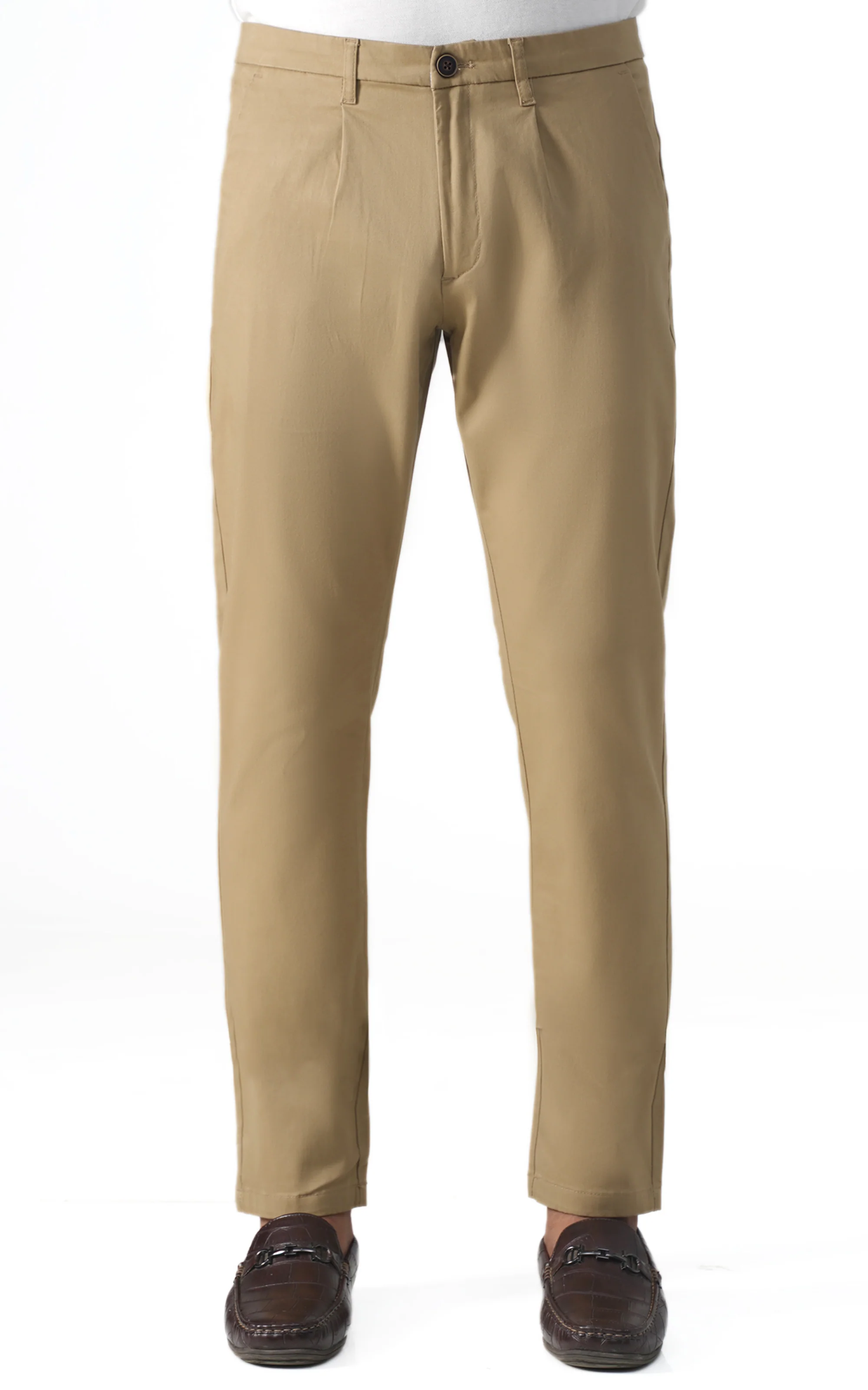 CROSS POCKET CASUAL PANT KHAKI - Image 4
