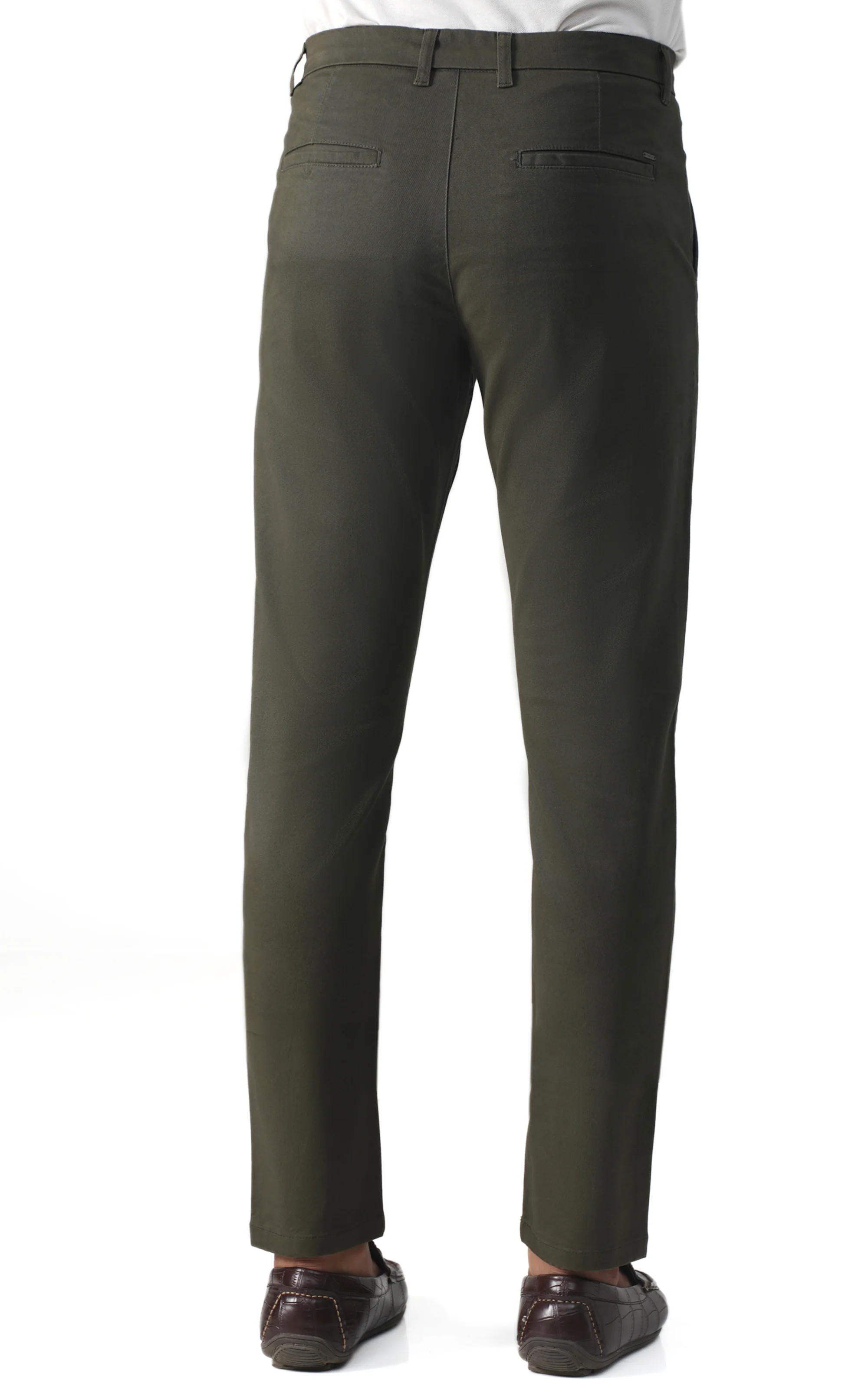 CROSS POCKET CASUAL PANT OLIVE - Image 4