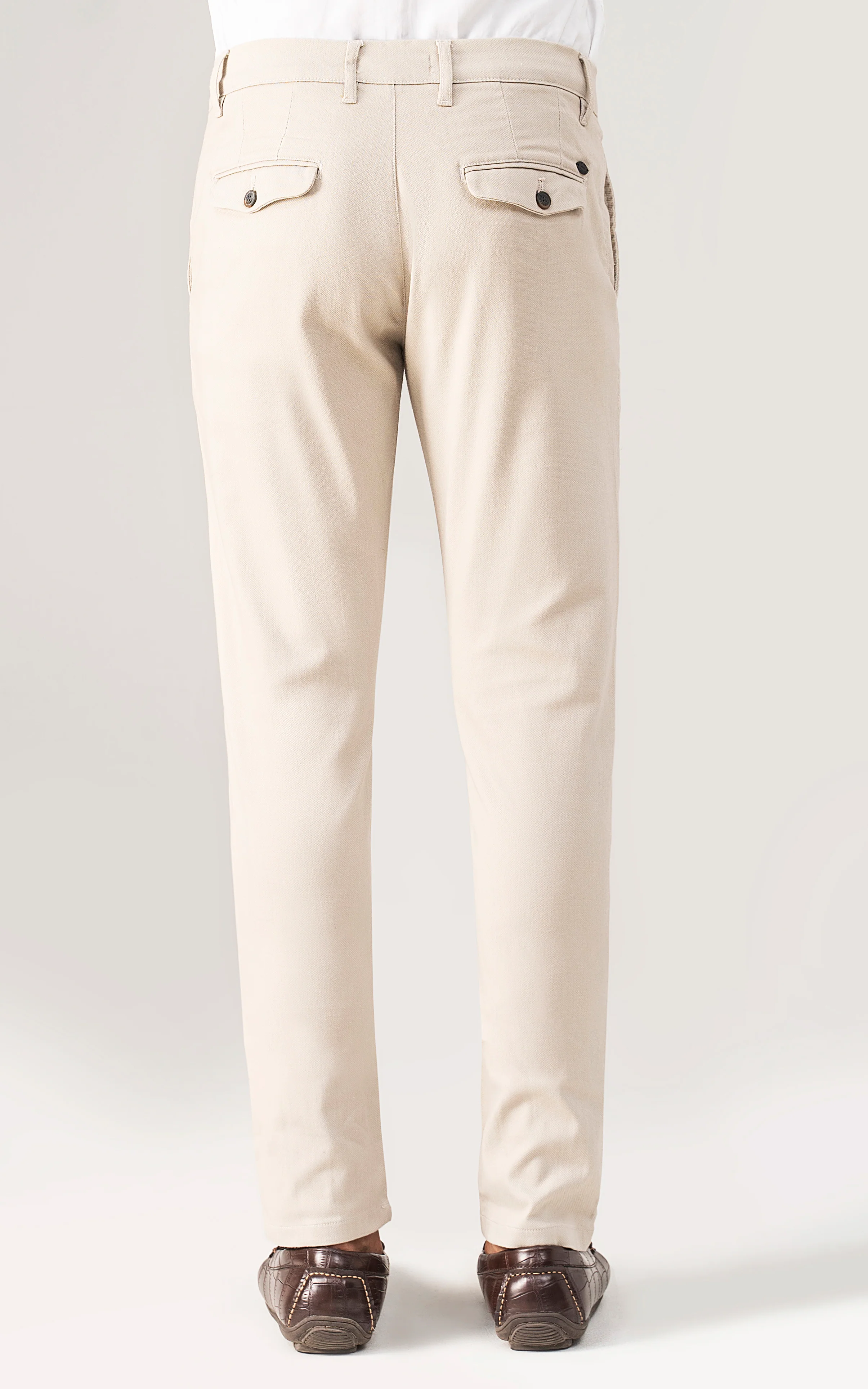 CASUAL PANT CROSS POCKET BEIGE - Image 4