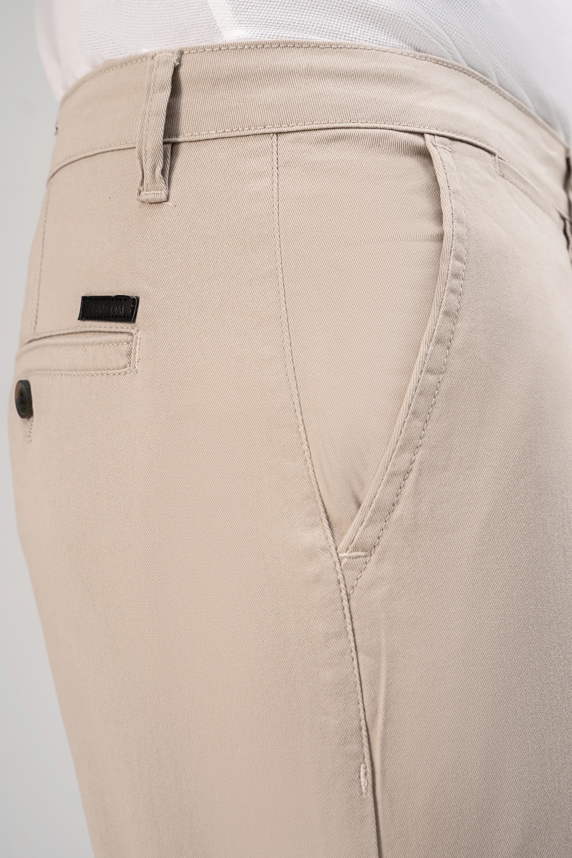 CASUAL PANT CROSS POCKET BEIGE - Image 4