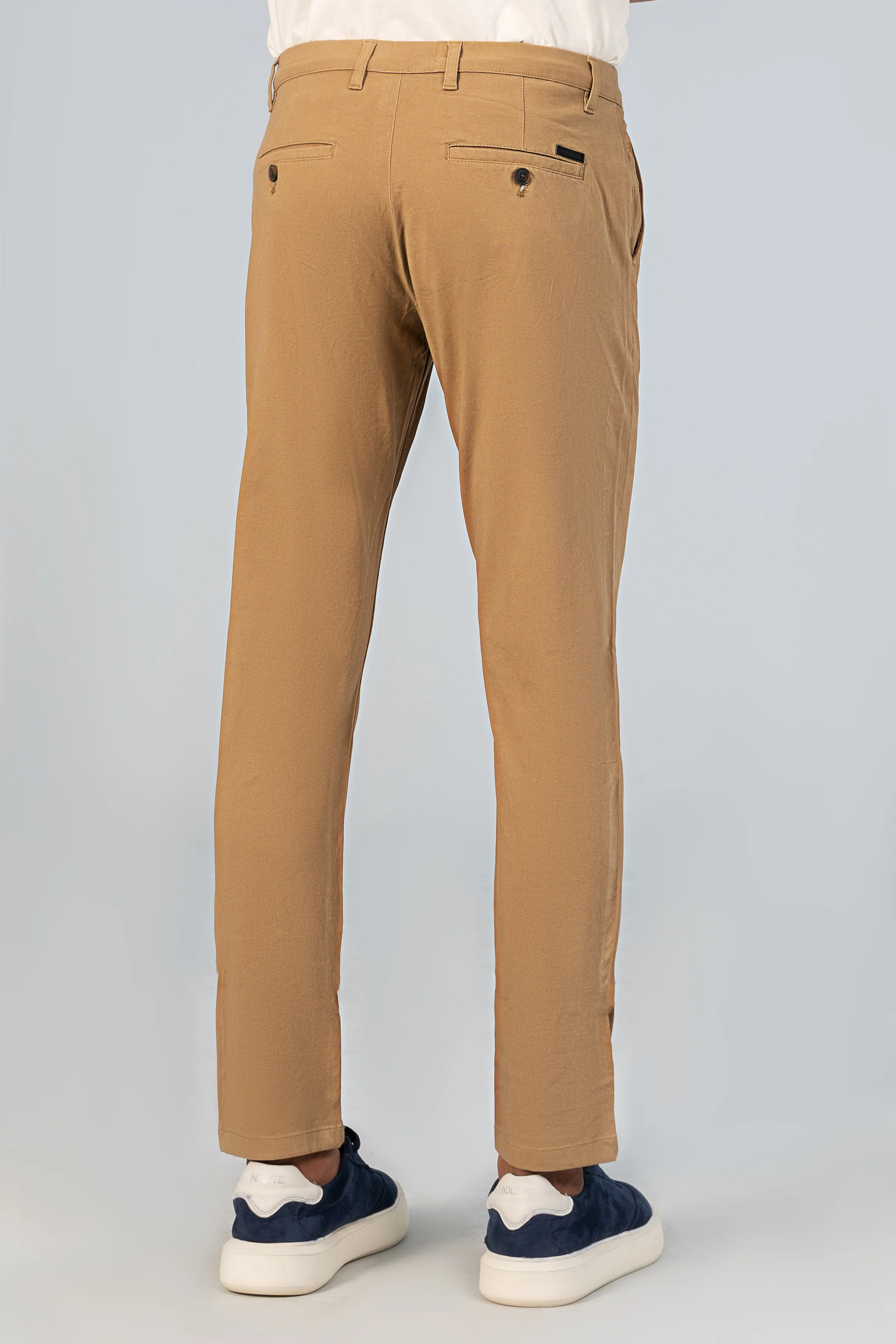 CASUAL PANT CROSS POCKET BI-STRETCH KHAKI - Image 3