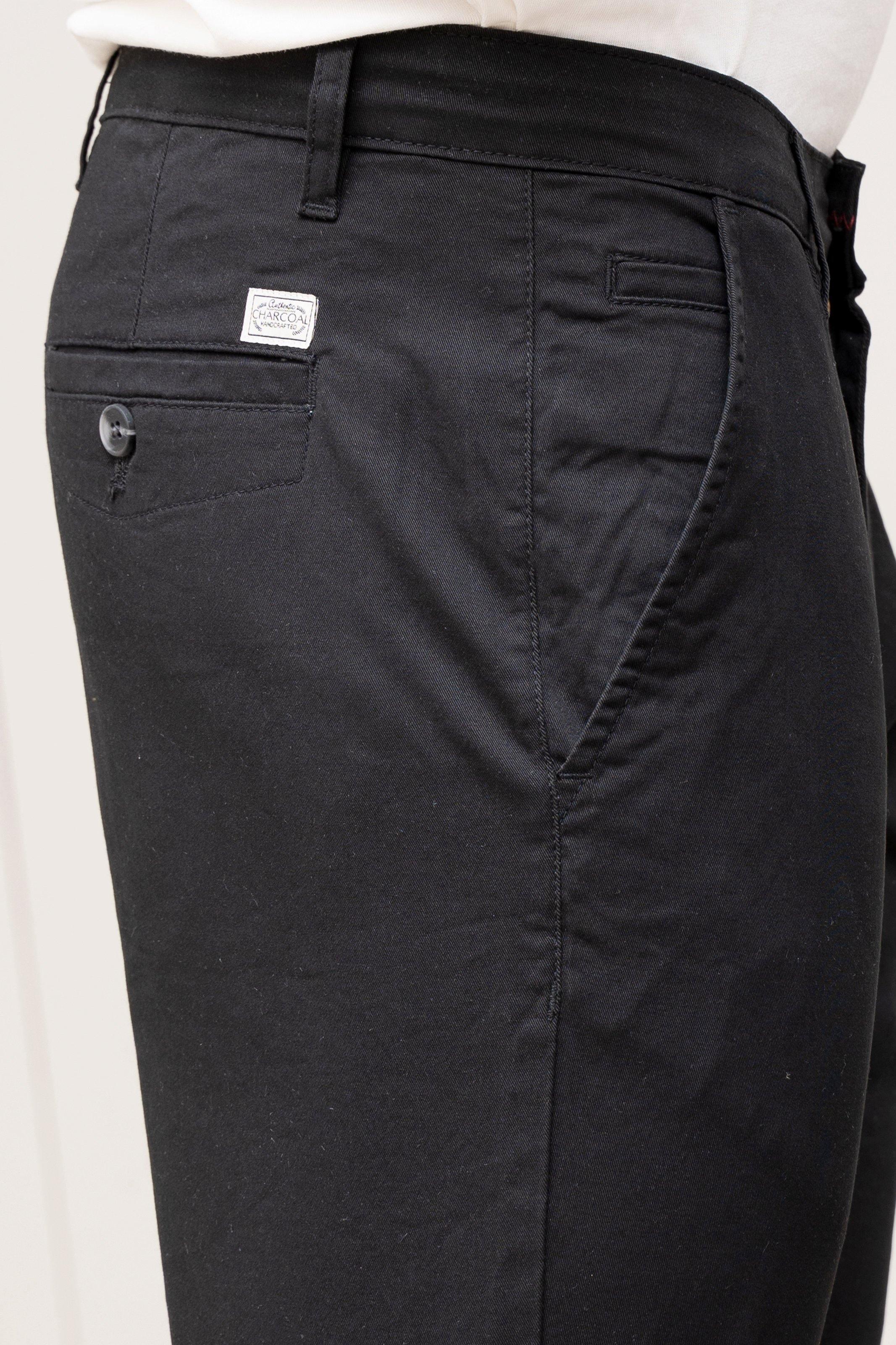 CASUAL PANT CROSS POCKET BLACK - Image 5