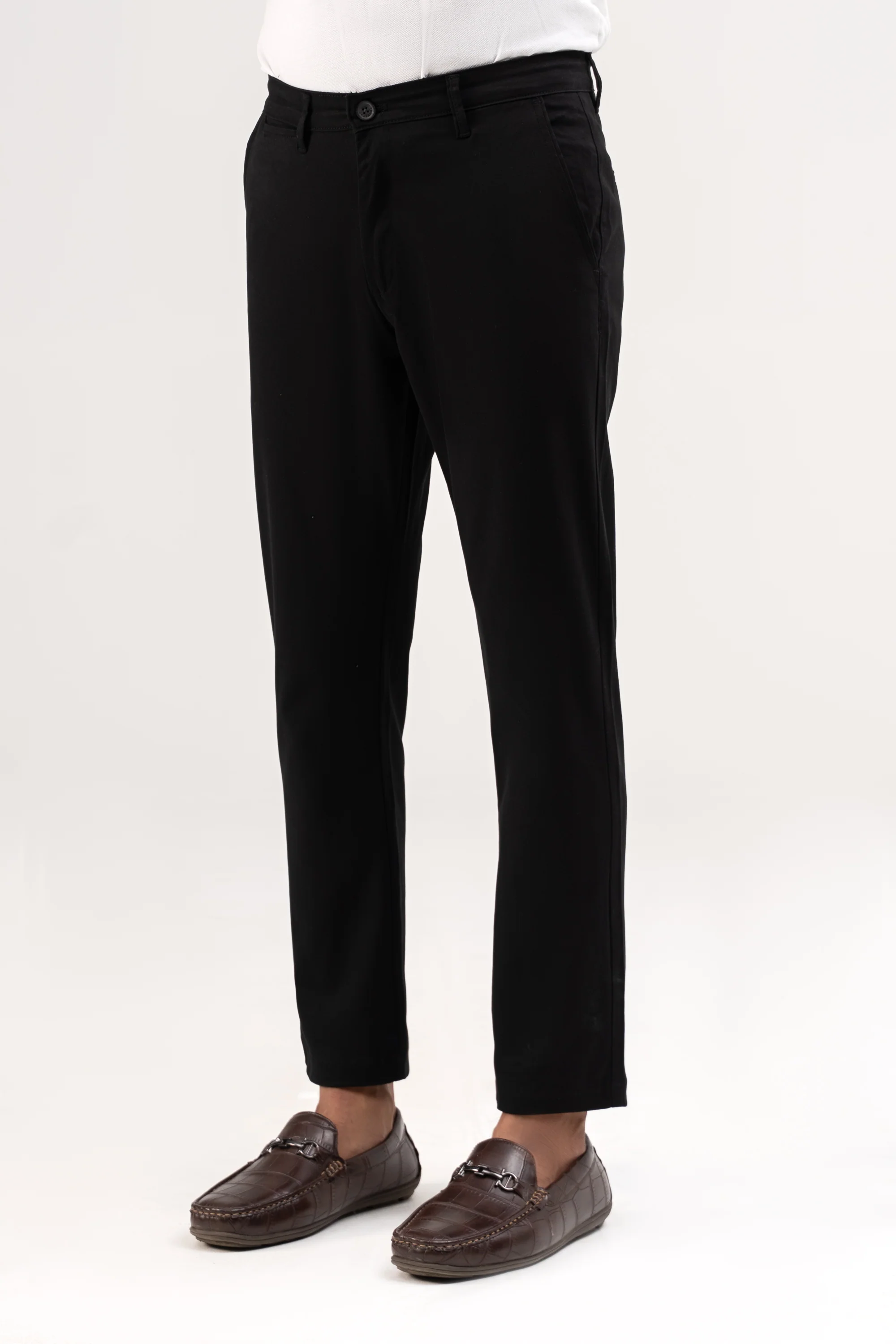 CASUAL PANT CROSS POCKET BLACK - Image 2