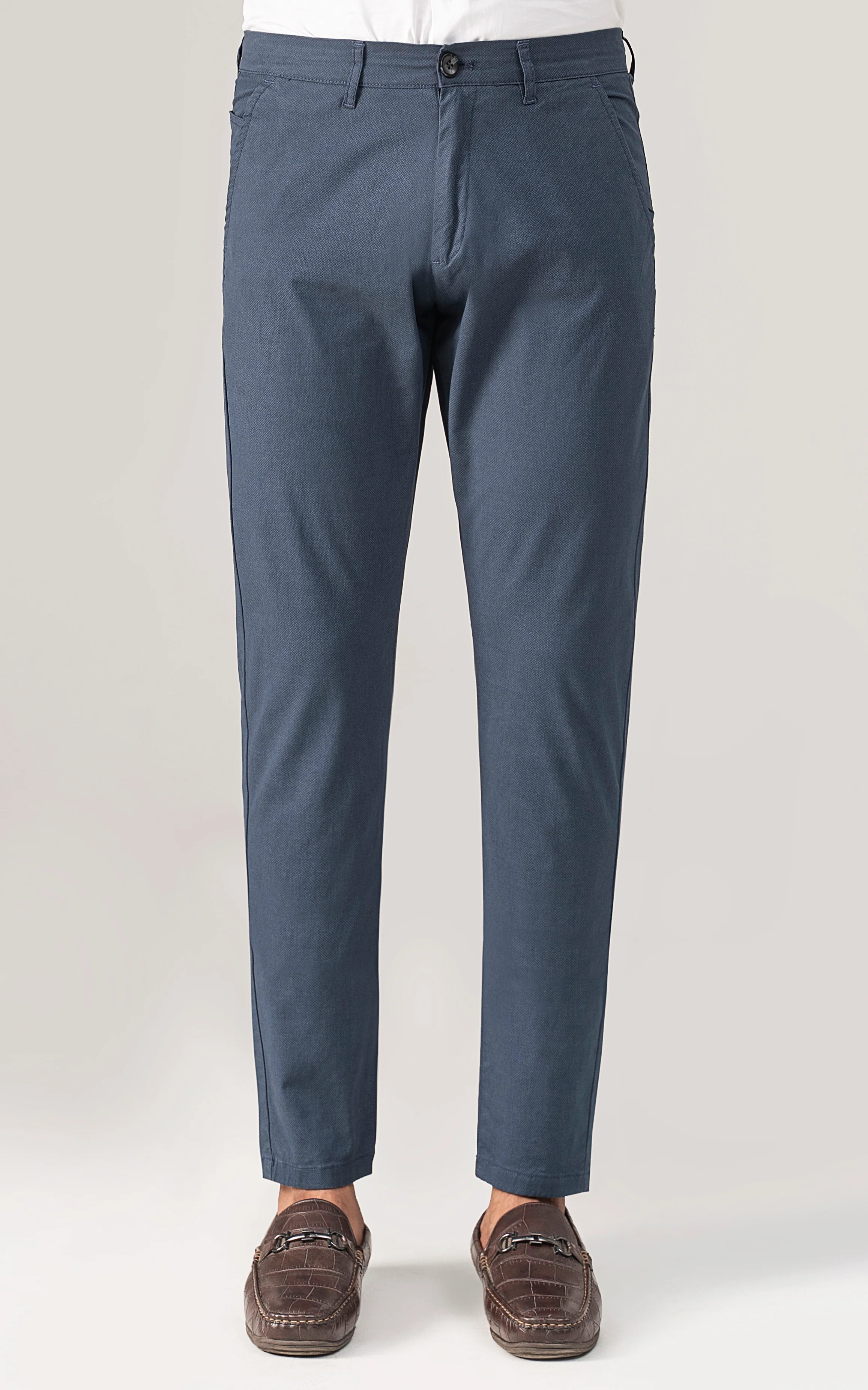CASUAL PANT CROSS POCKET BLUE - Image 3