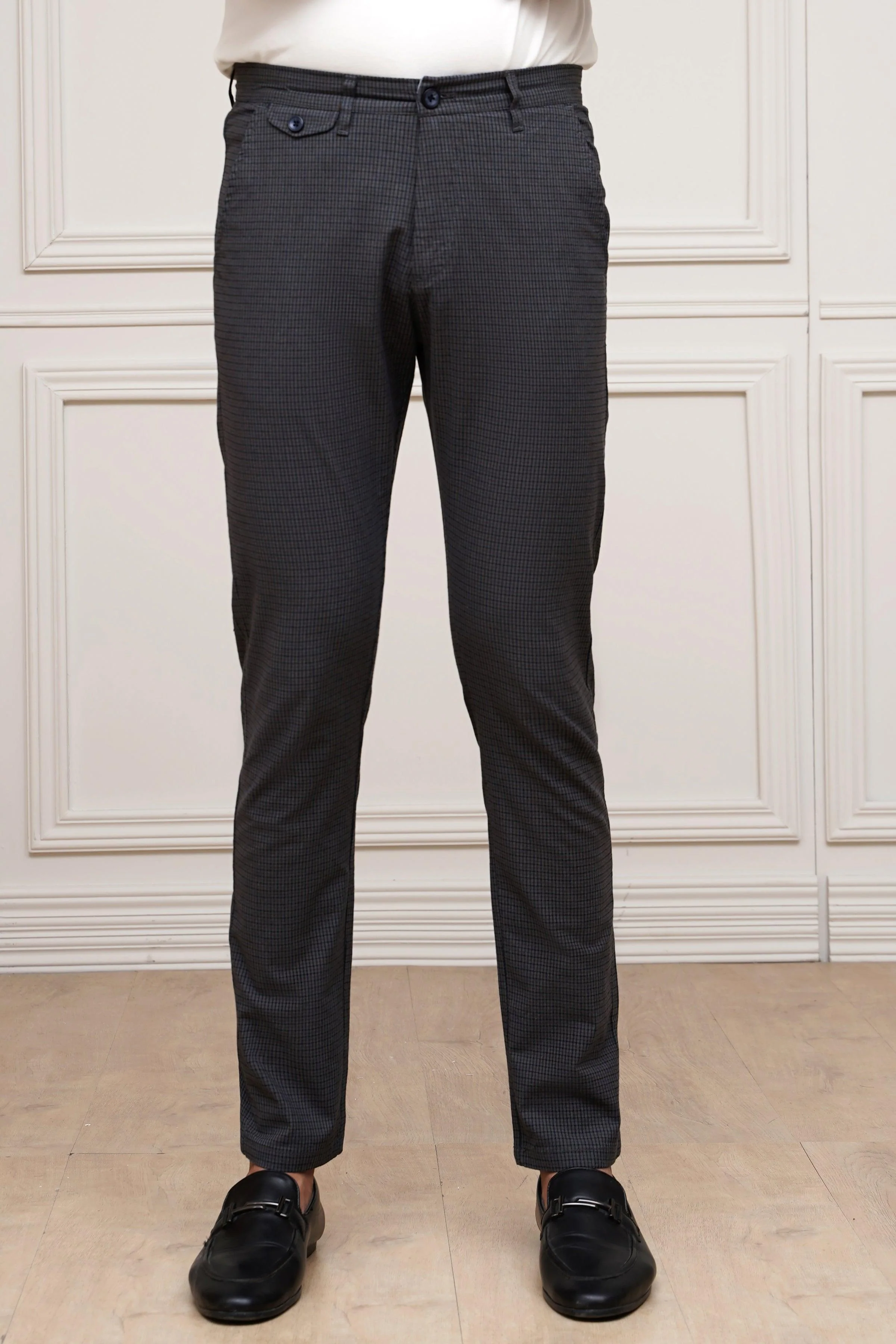 CASUAL PANT CROSS POCKET BROWN - Image 4
