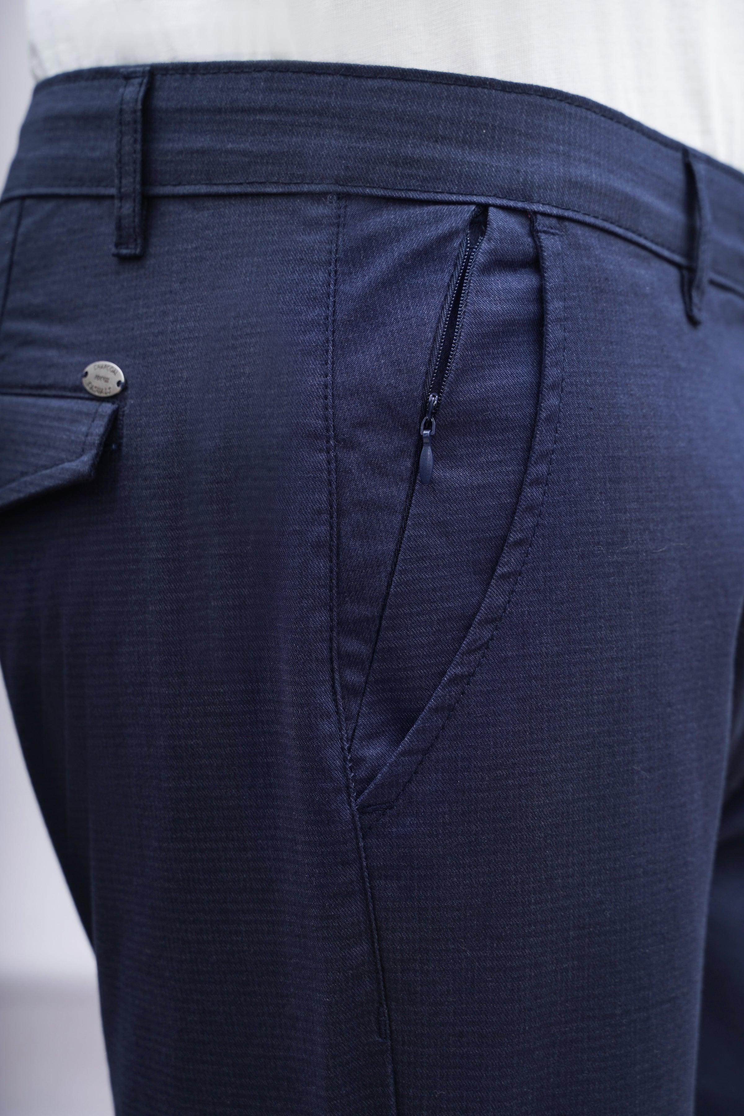 CASUAL PANT CROSS POCKET CHARCOAL - Image 5