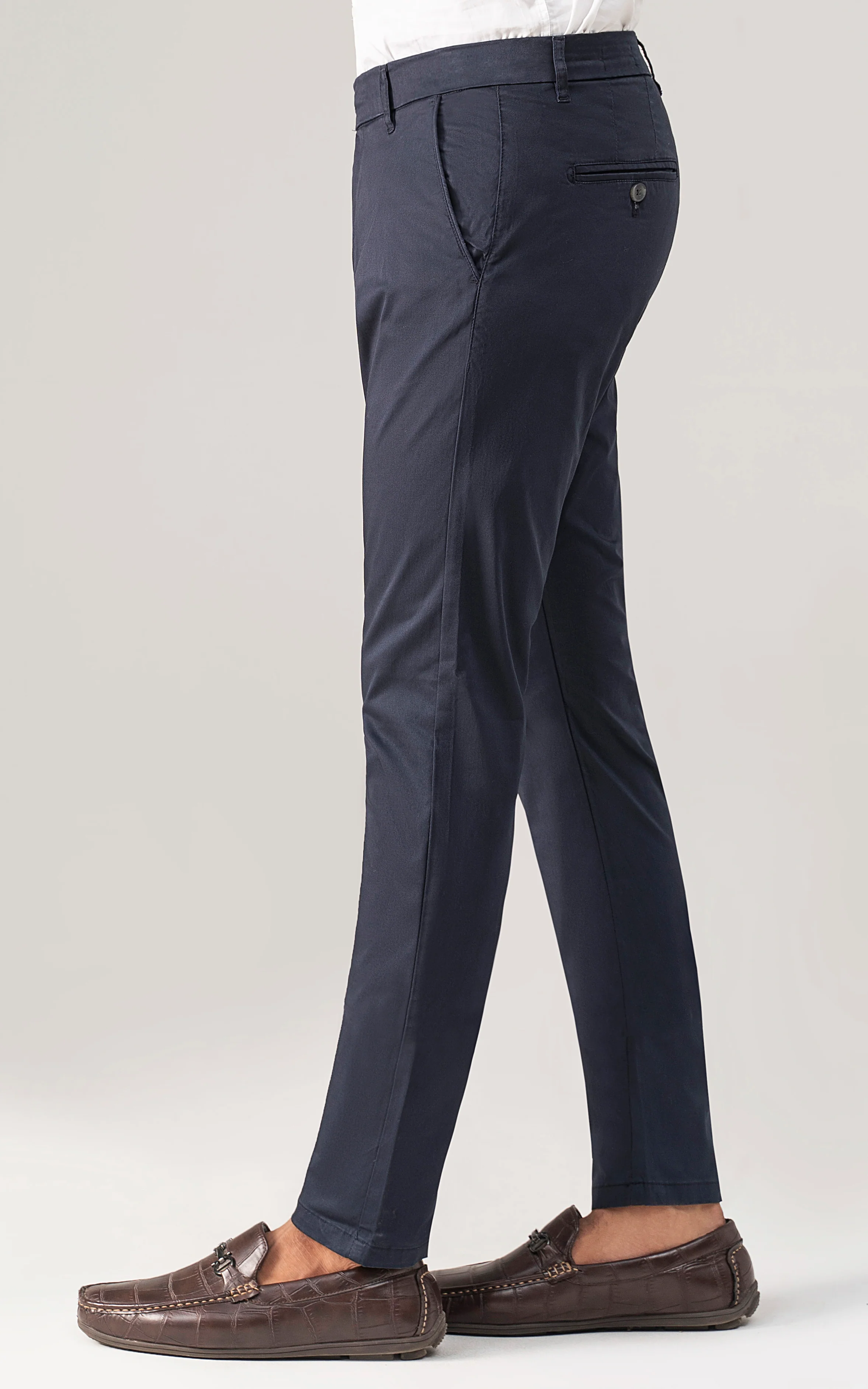 CASUAL PANT CROSS POCKET DARK NAVY