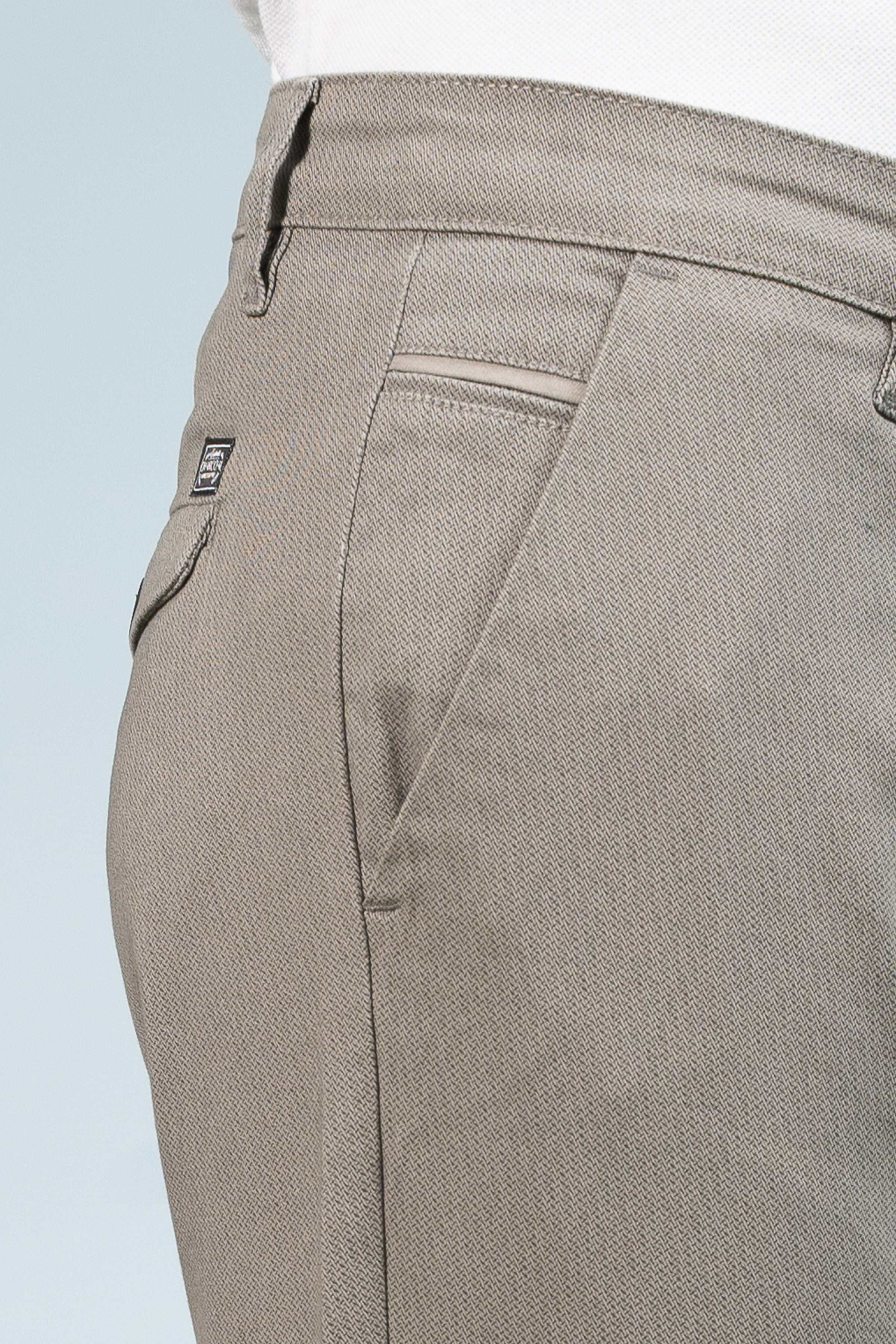 CASUAL PANT CROSS POCKET GREY - Image 4