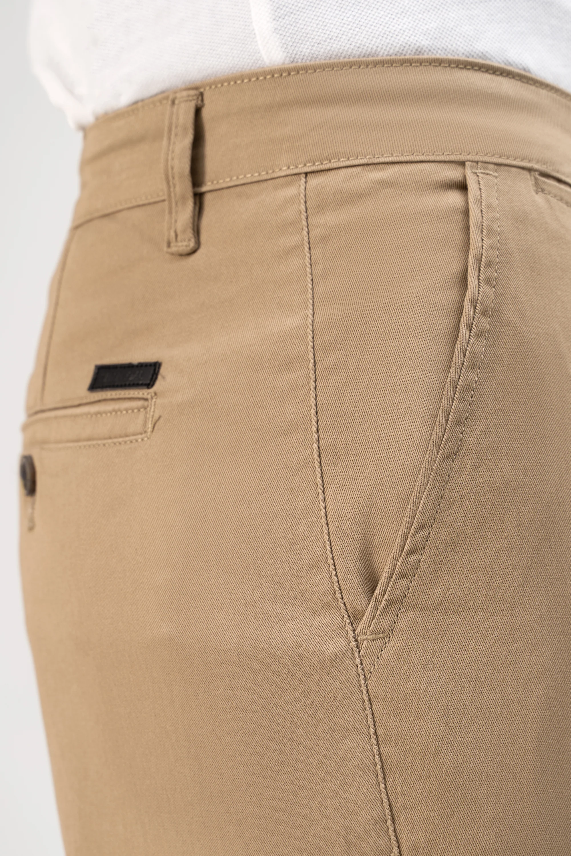 CASUAL PANT CROSS POCKET KHAKI - Image 4