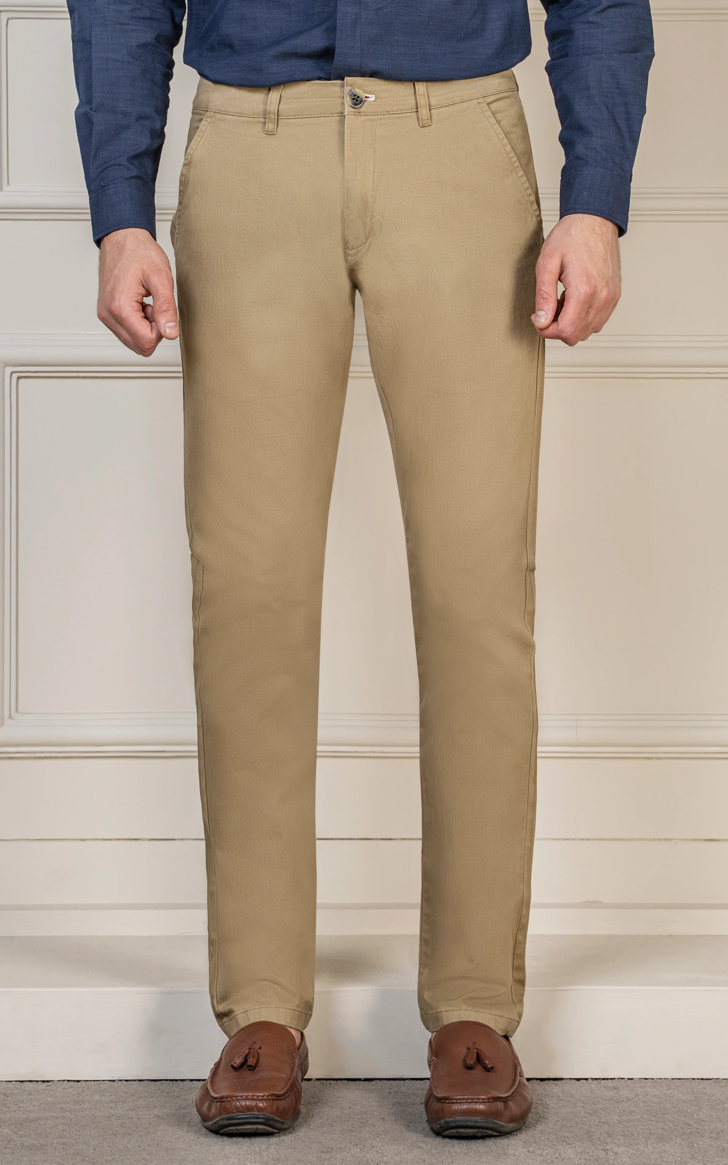 CASUAL PANT CROSS POCKET KHAKI - Image 2
