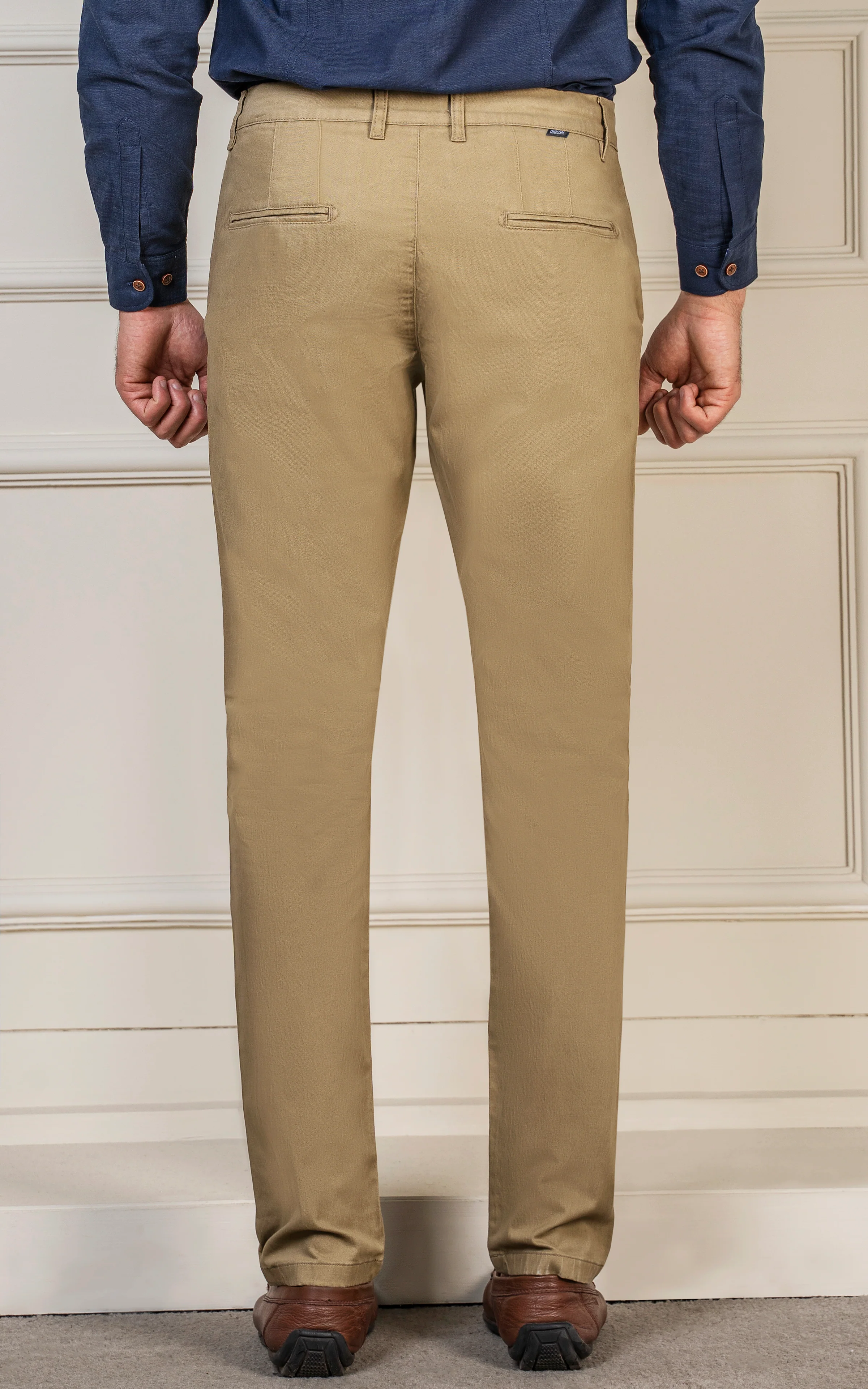 CASUAL PANT CROSS POCKET KHAKI - Image 4