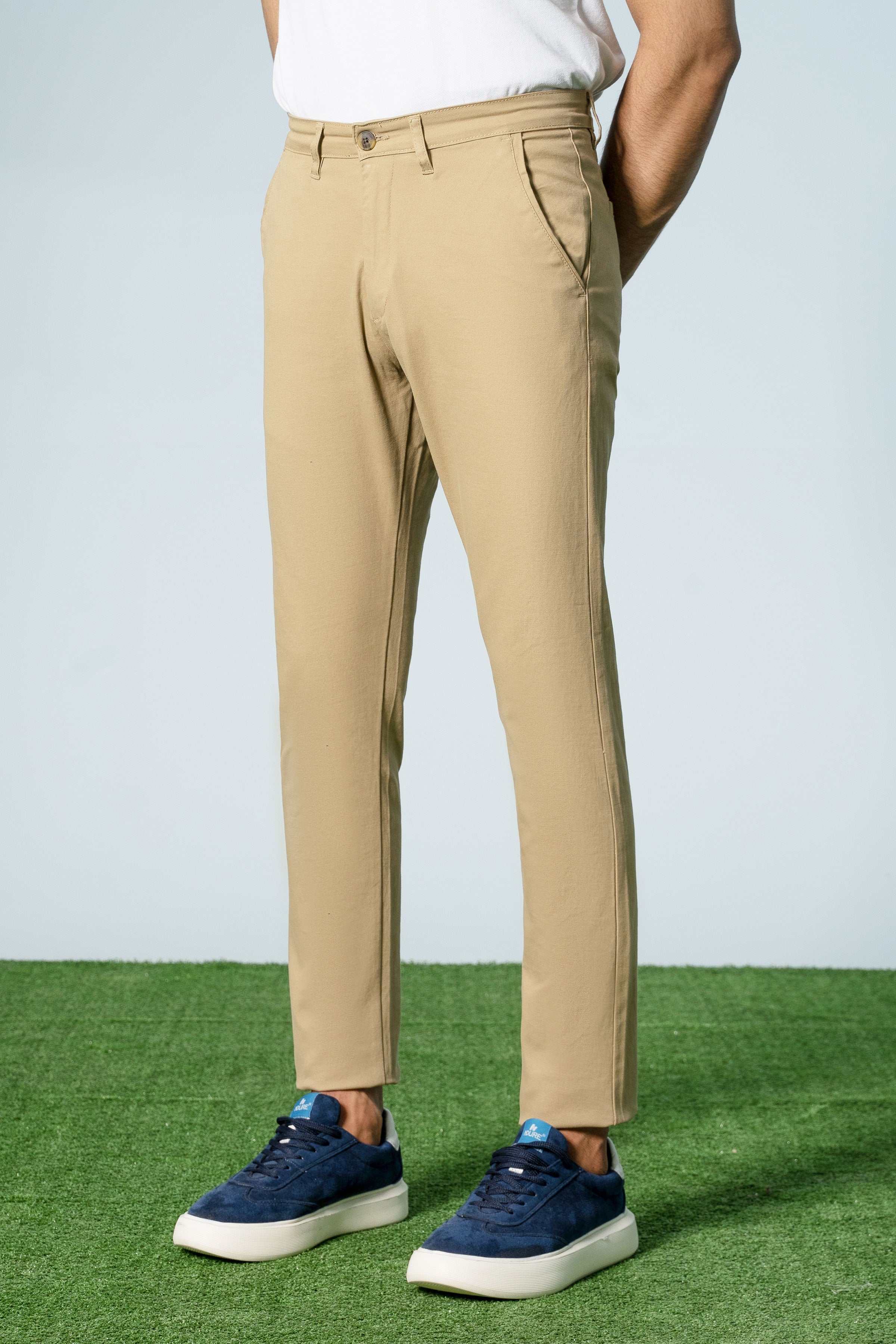 CASUAL PANT CROSS POCKET KHAKI - Image 2