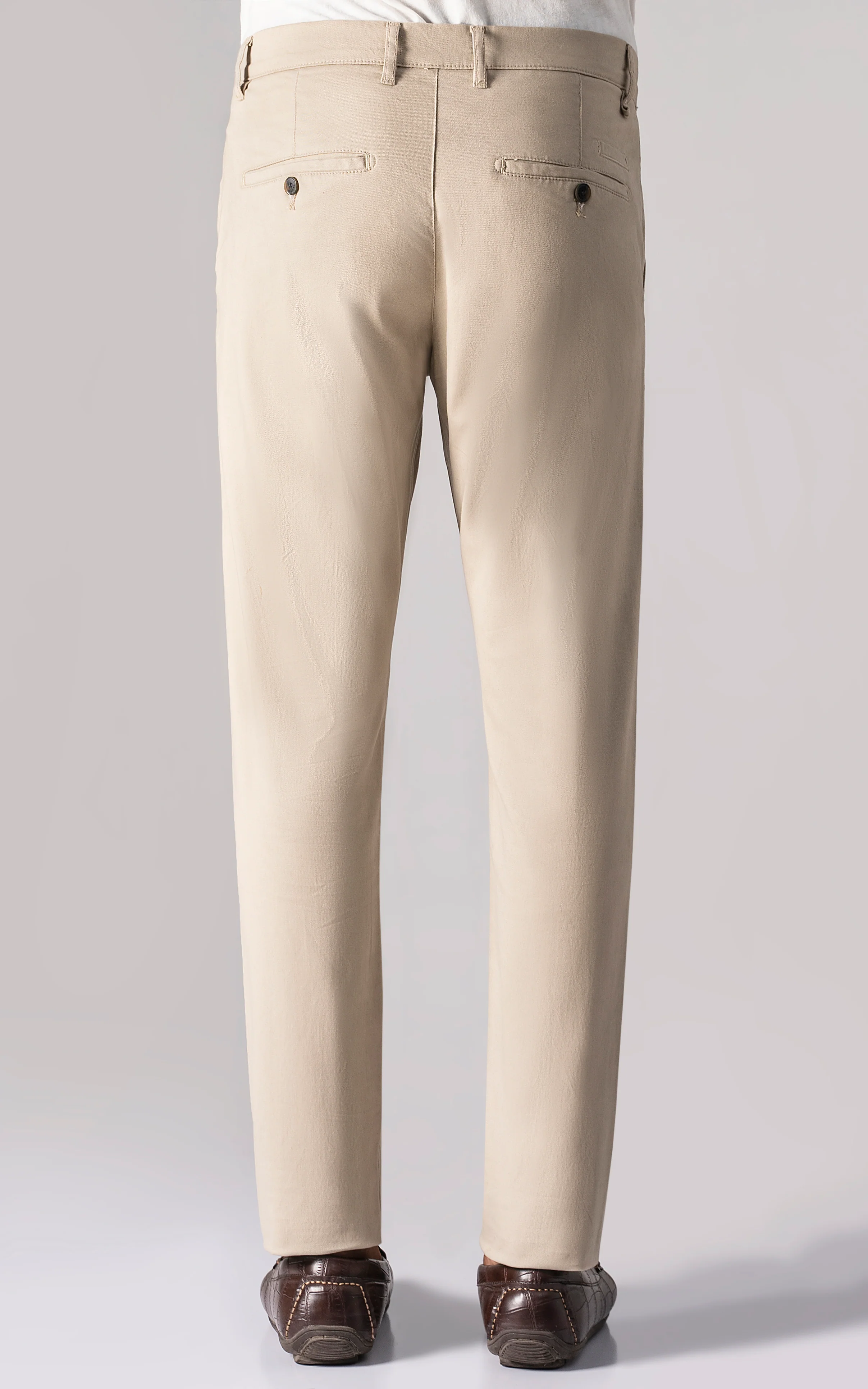 CASUAL PANT CROSS POCKET LIGHT KHAKI - Image 4