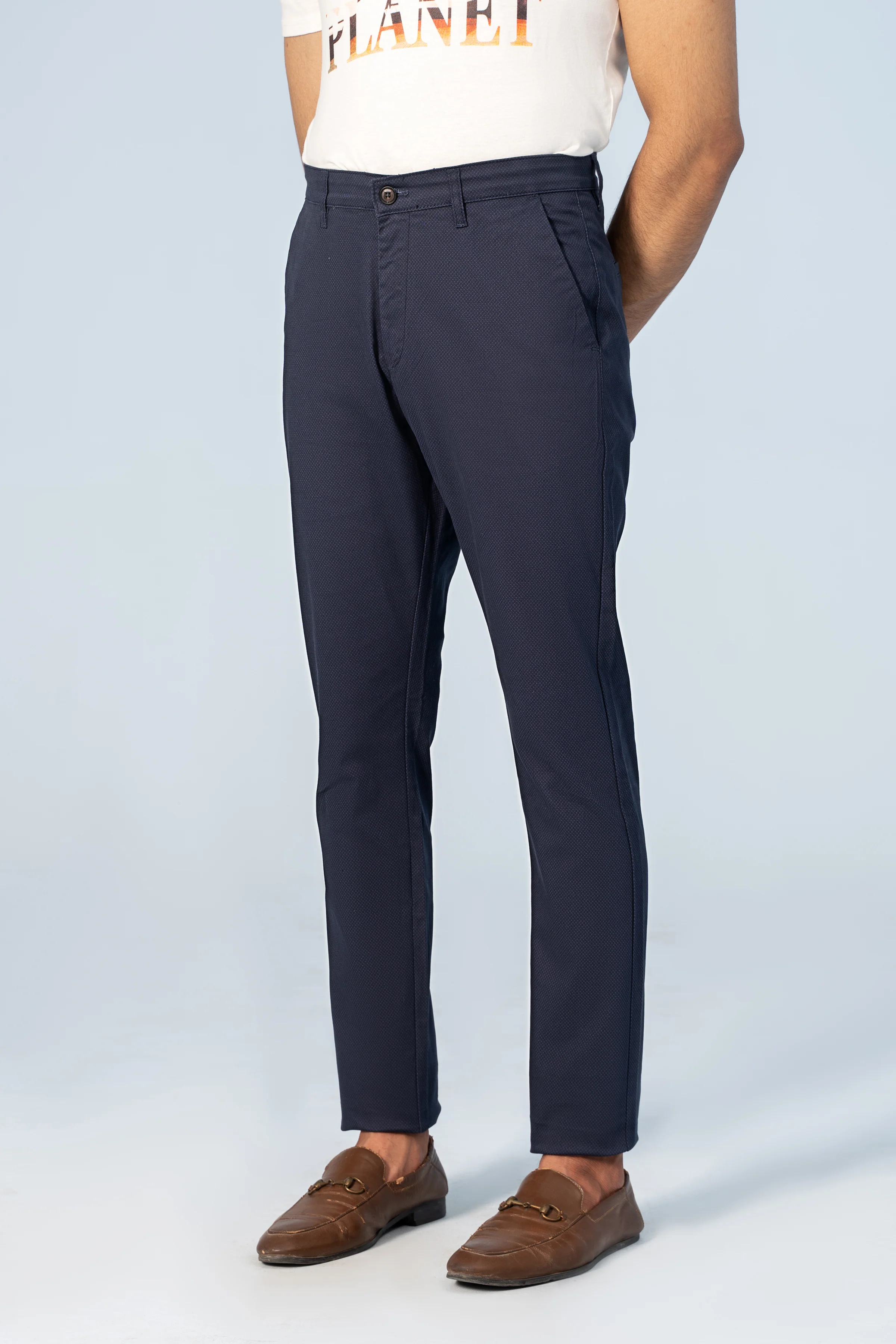 CASUAL PANT CROSS POCKET NAVY - Image 2