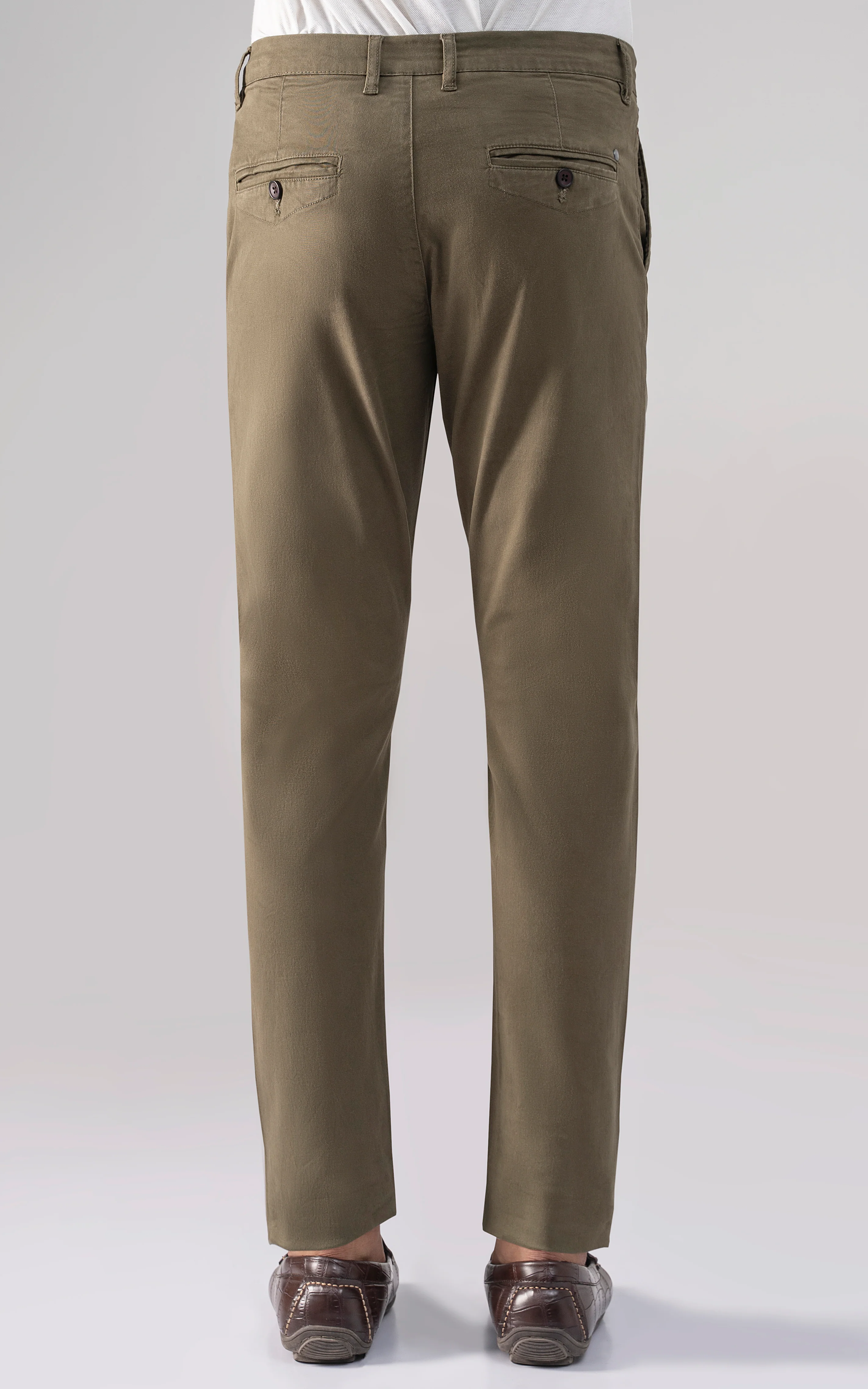 CASUAL PANT CROSS POCKET OLIVE - Image 3
