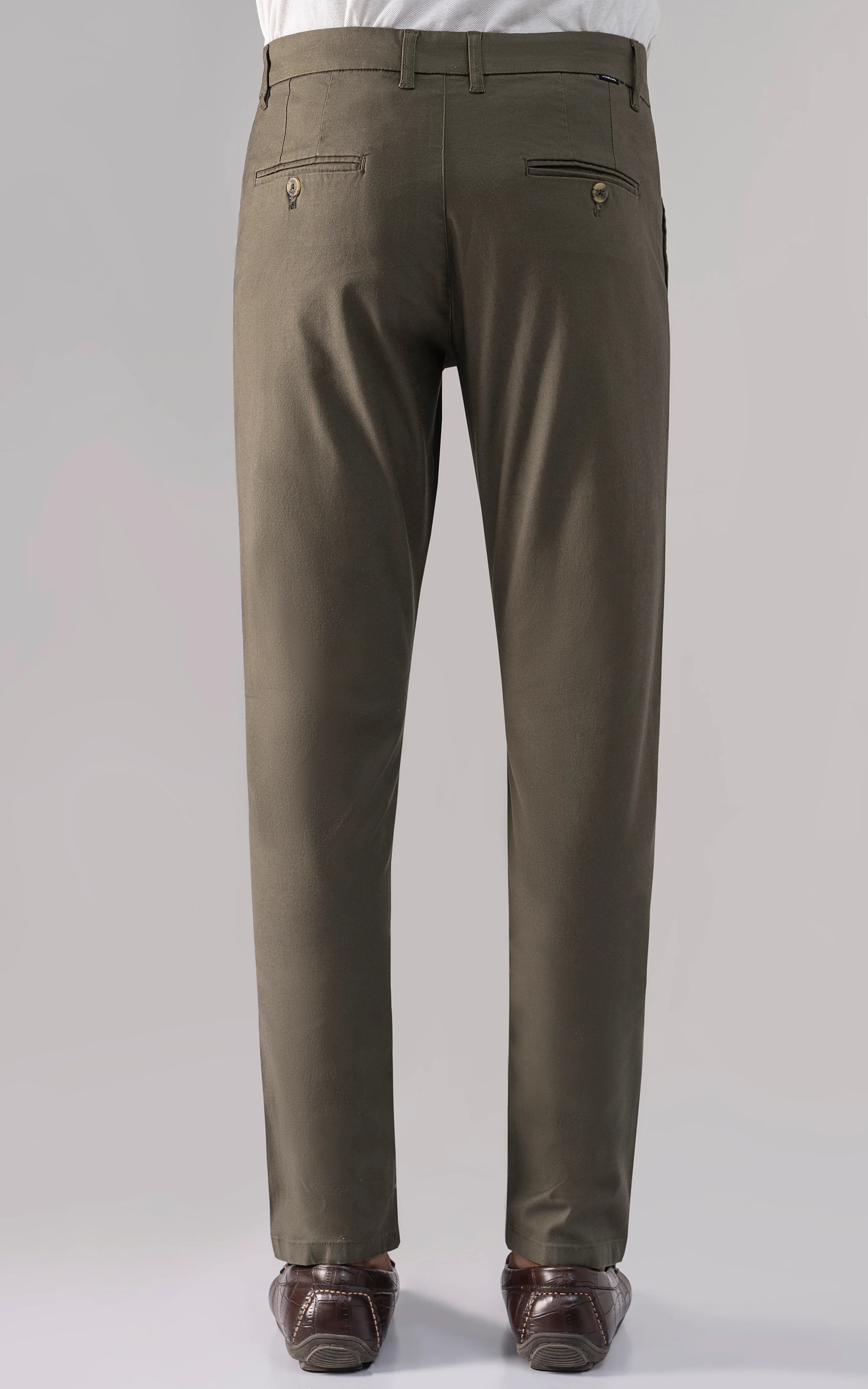 CASUAL PANT CROSS POCKET OLIVE - Image 3
