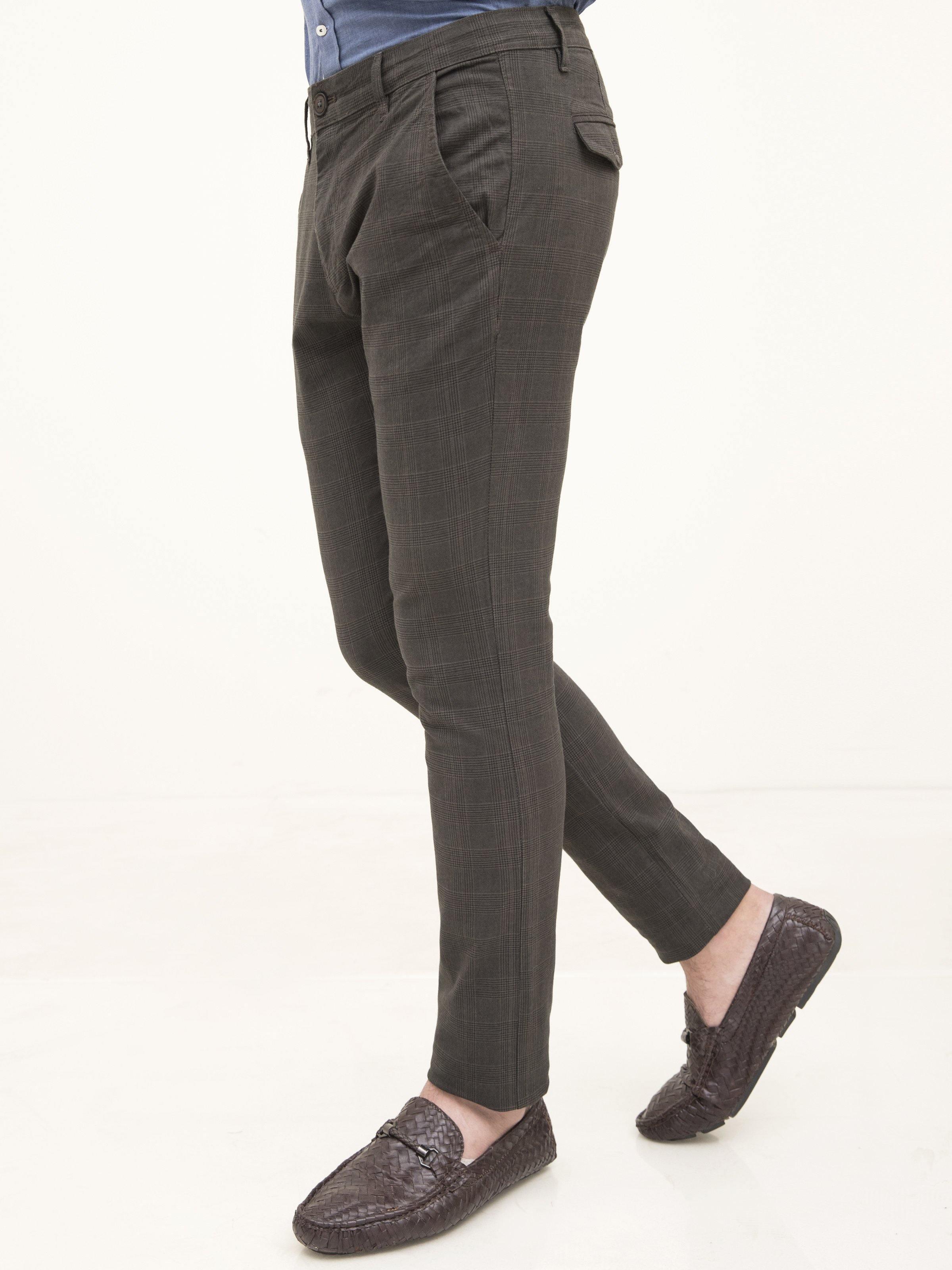 CASUAL PANT CROSS POCKET WITH FLAP OLIVE