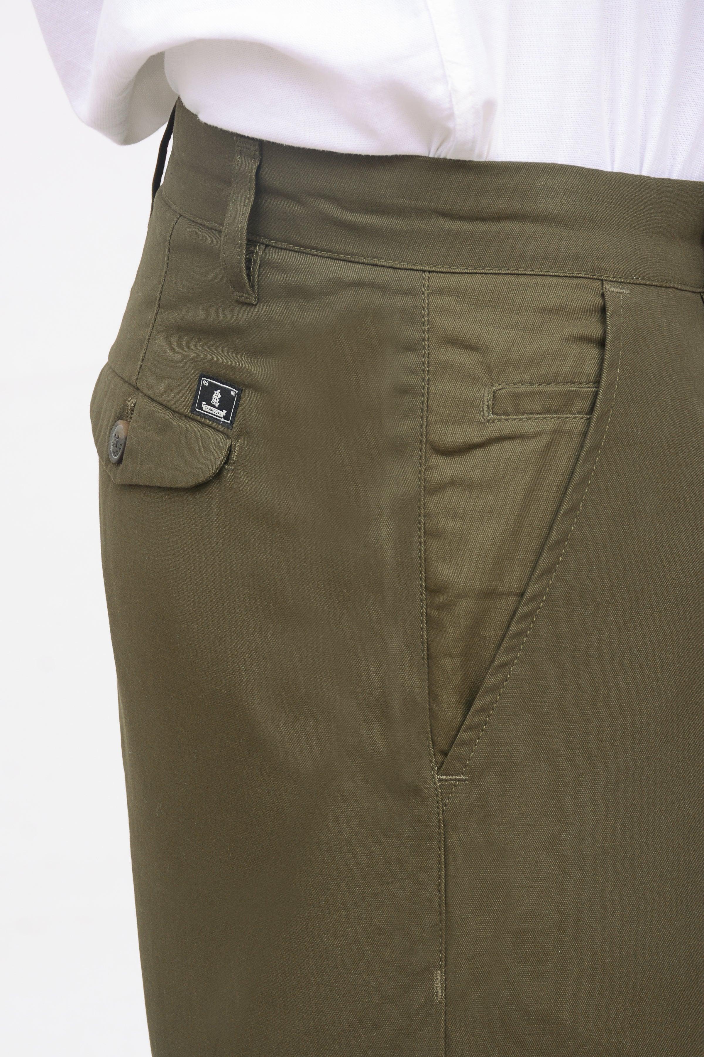 CASUAL PANT DARK OLIVE - Image 4