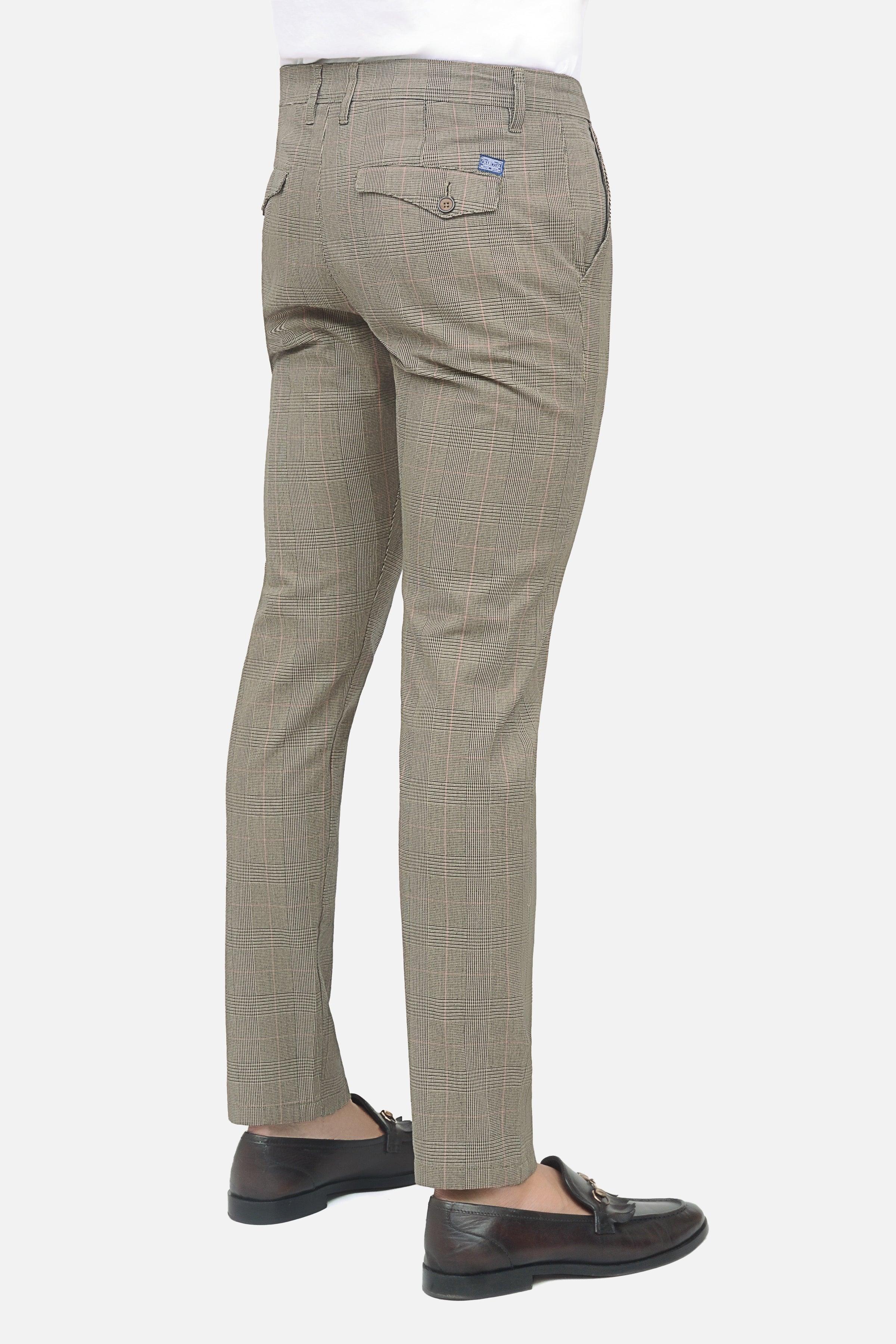 CASUAL PANT KHAKI BLACK - Image 3