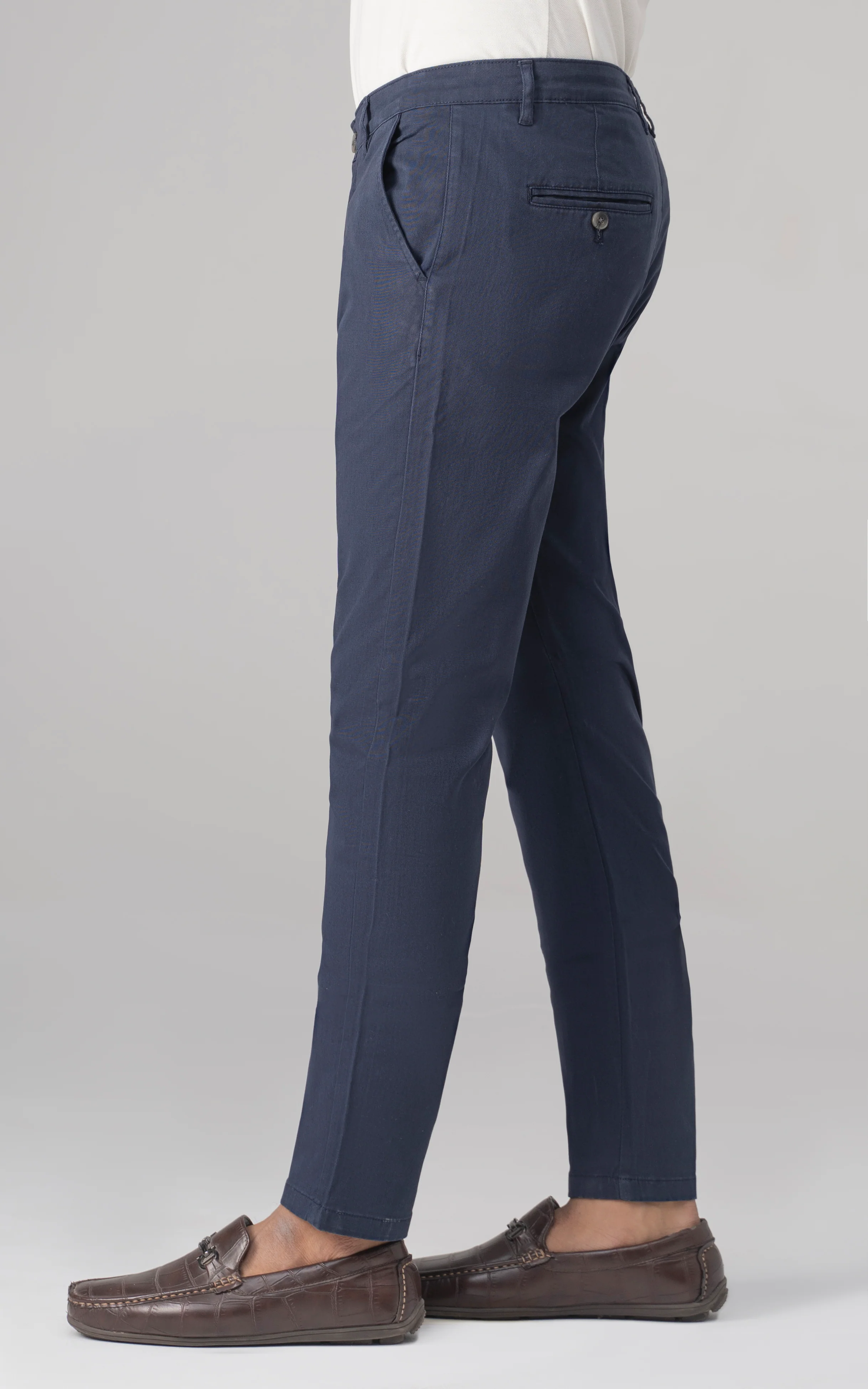 CASUAL PANT CROSS POCKET NAVY