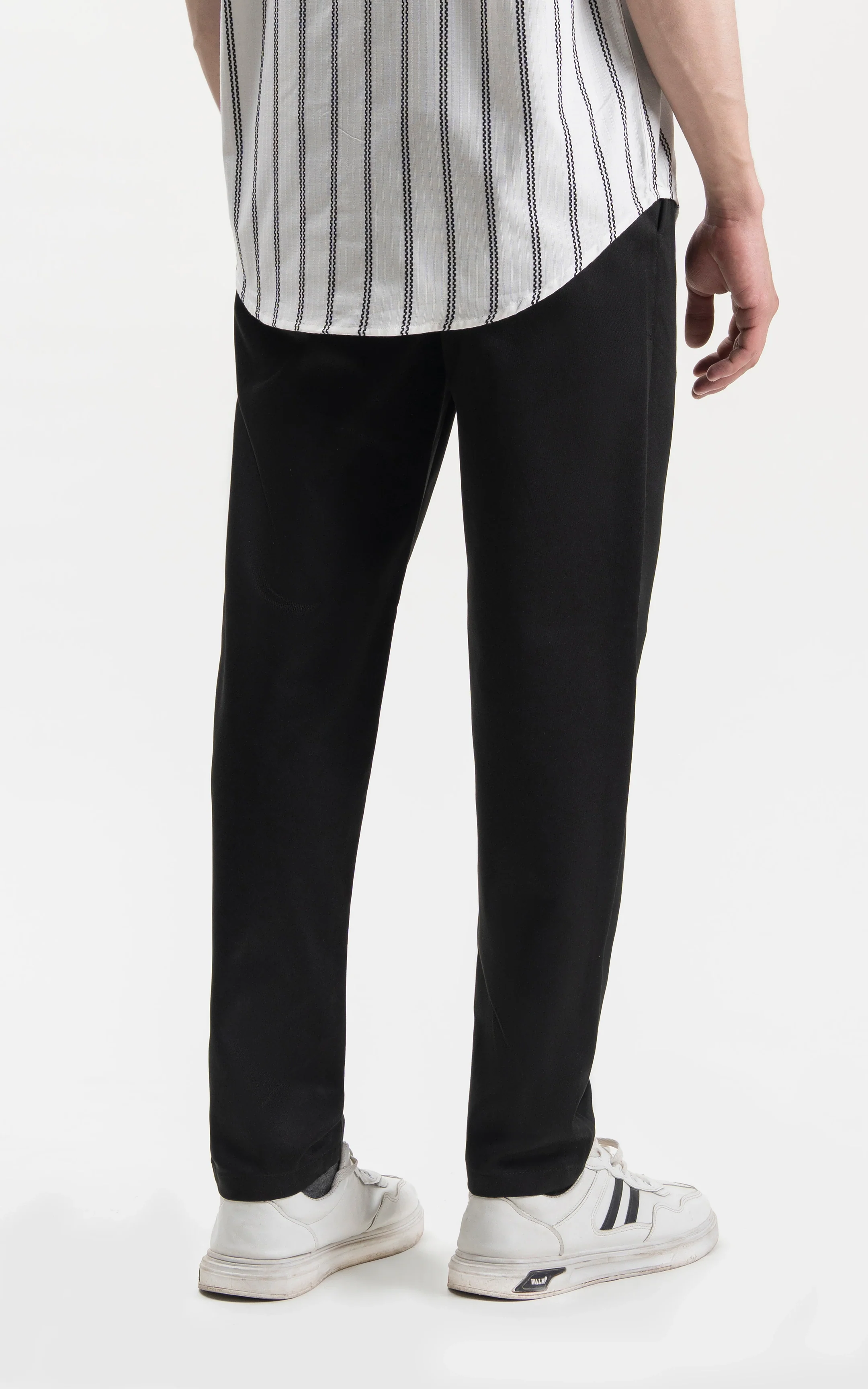 CASUAL PANT REGULAR FIT BLACK - Image 4