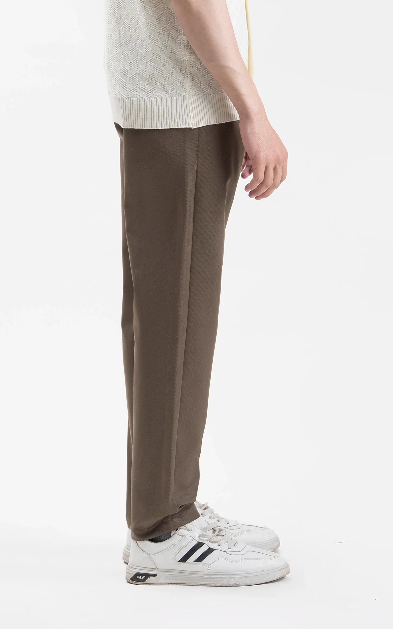 CASUAL PANT REGULAR FIT BROWN - Image 3