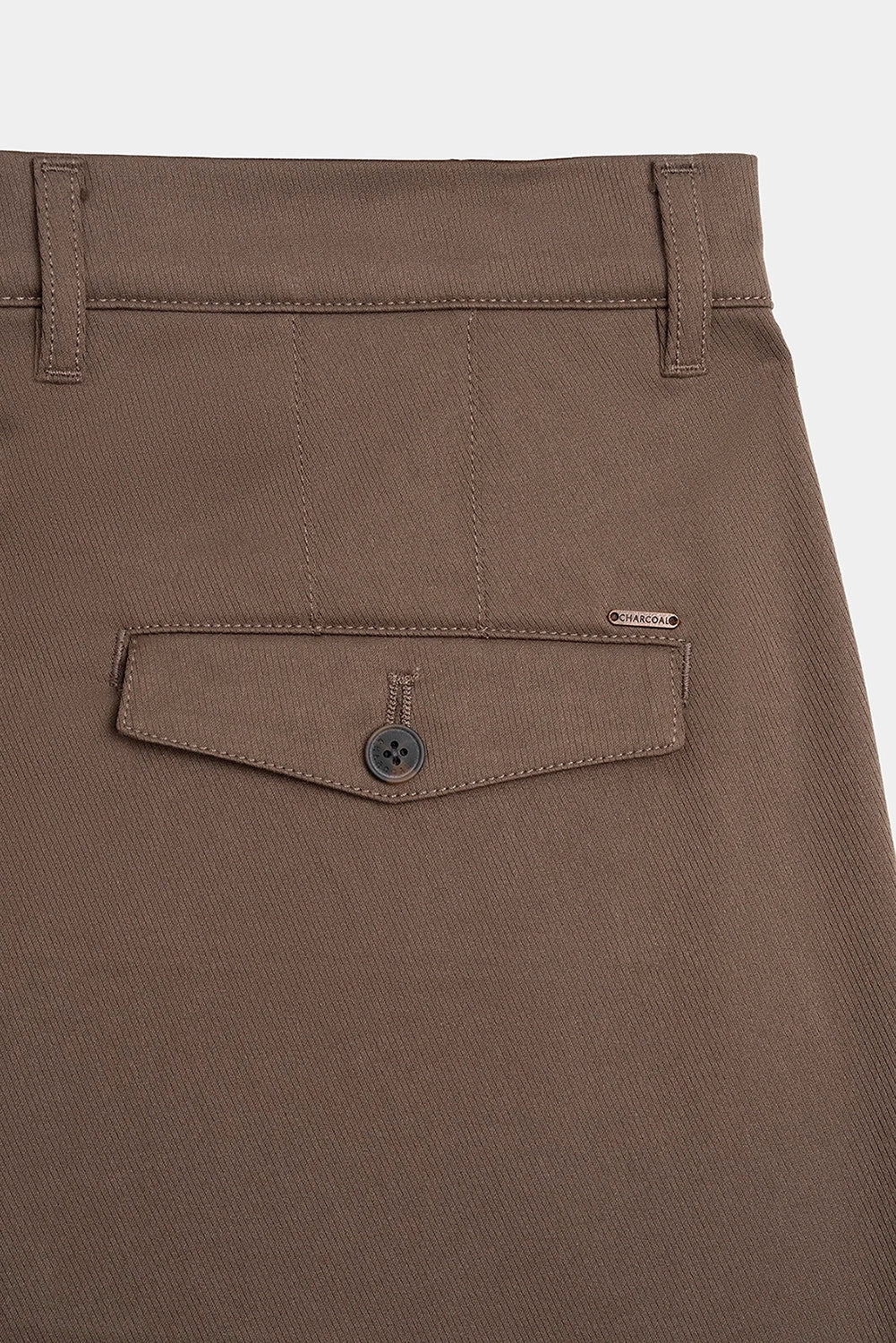 CASUAL PANT REGULAR FIT BROWN - Image 8