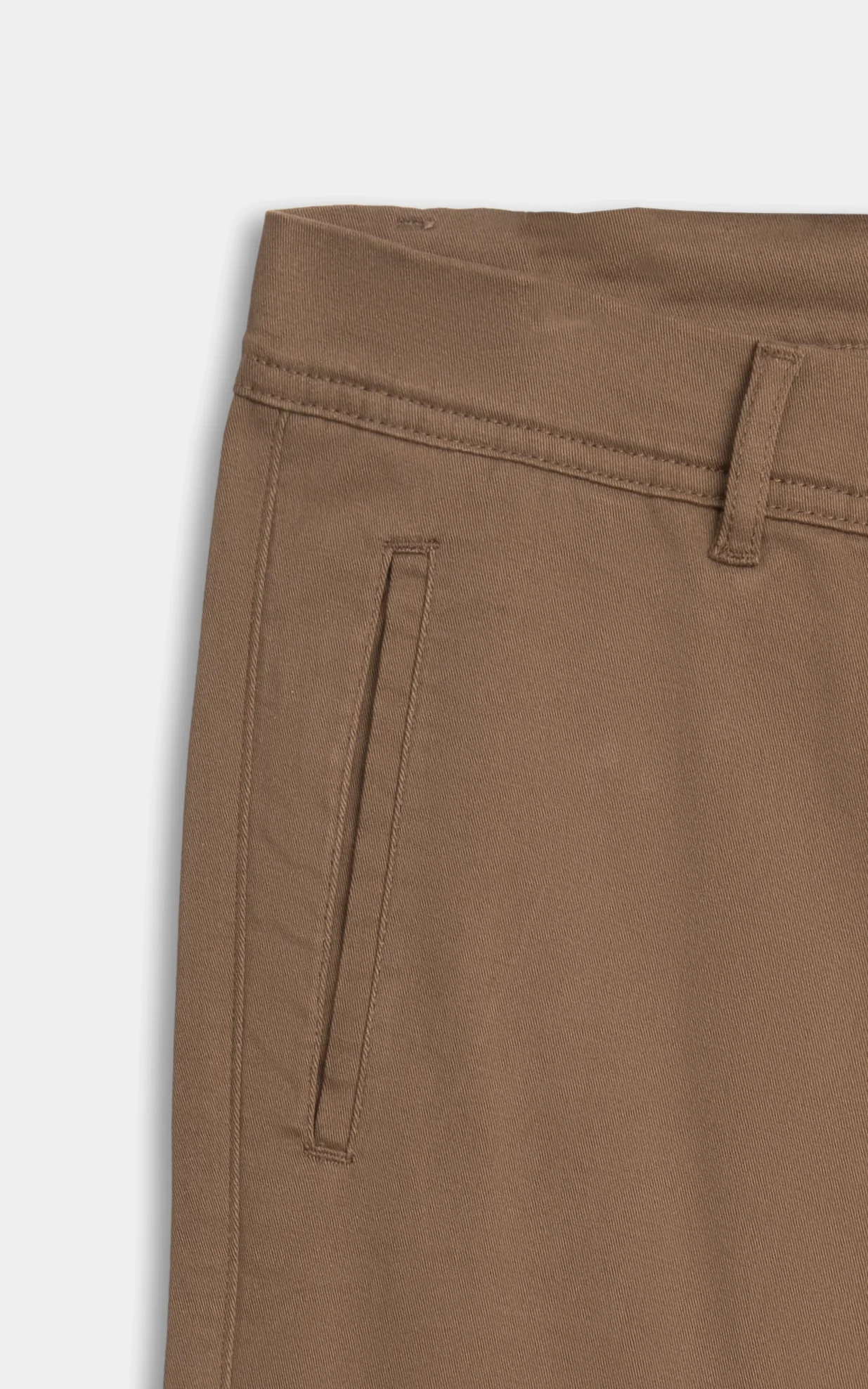 CASUAL PANT REGULAR FIT DARK KHAKI - Image 3