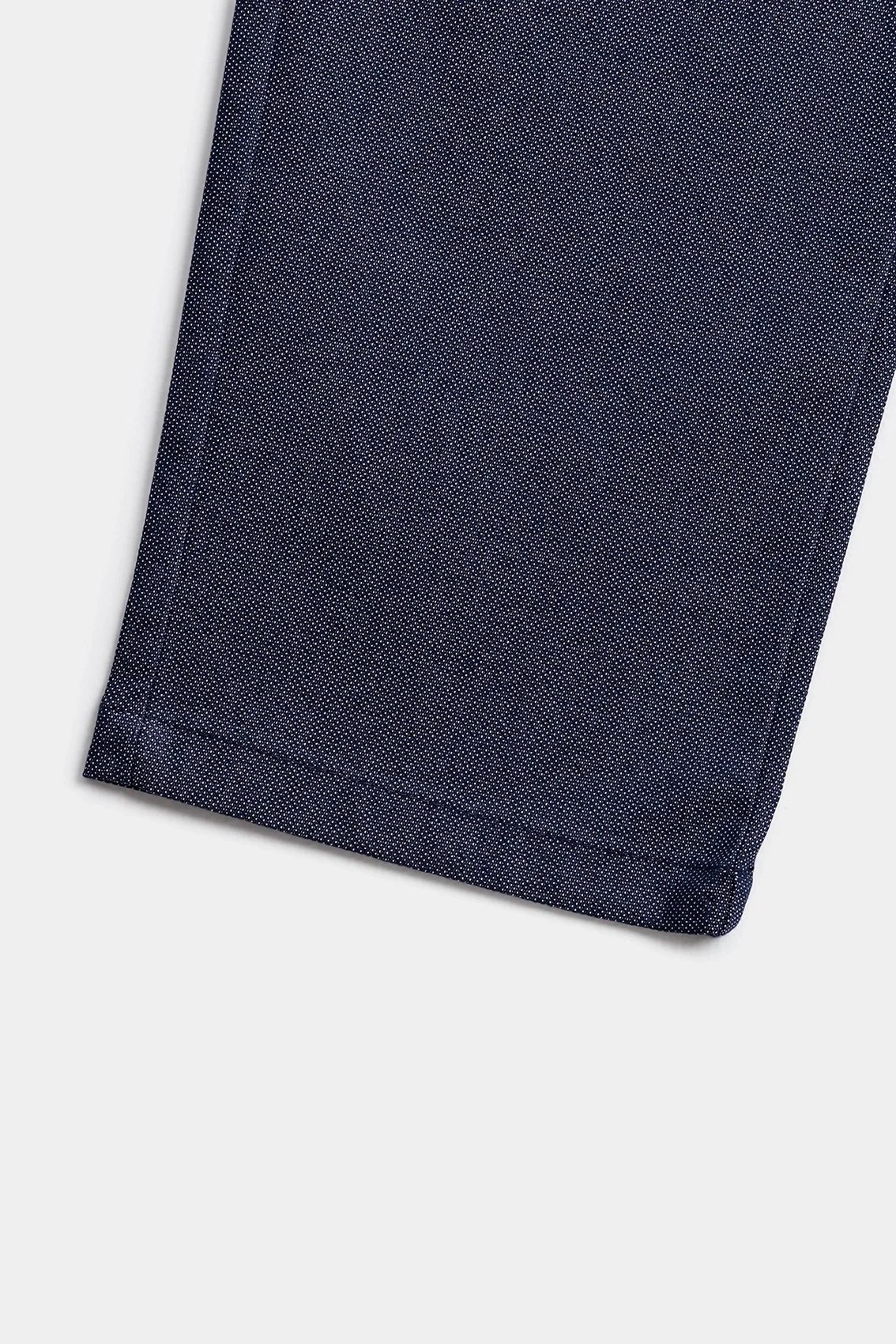 CASUAL PANT REGULAR FIT NAVY MELANGE - Image 7