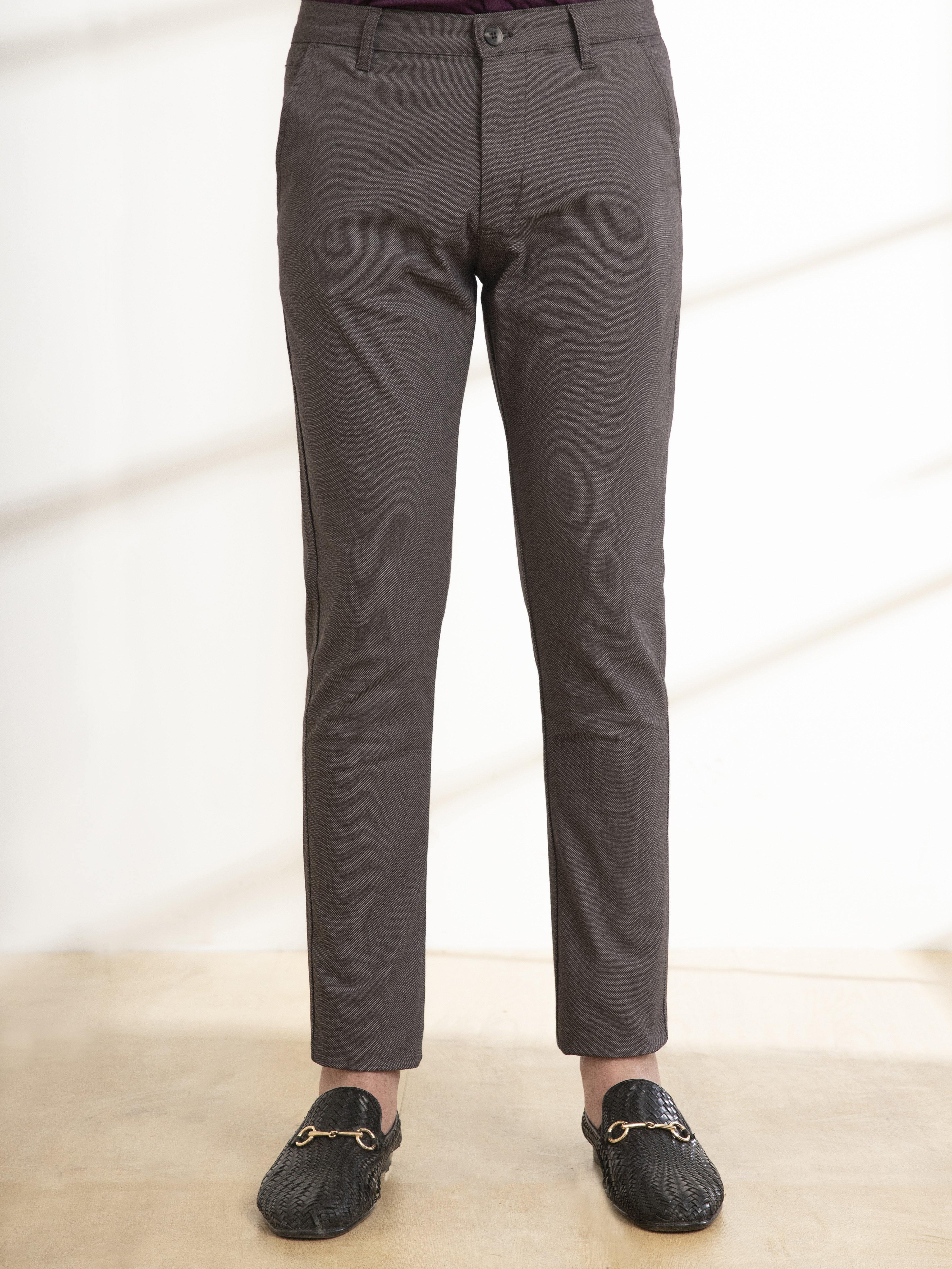 CASUAL PANT SLIM FIT CROSS POCKET BLACK - Image 2