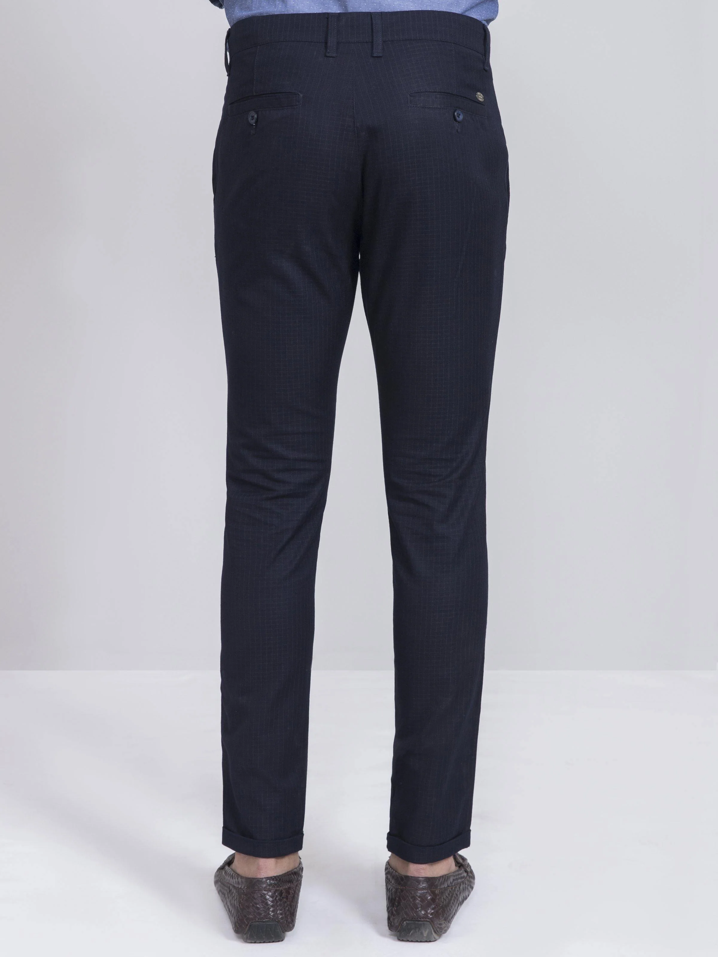 CASUAL PANT SLIM FIT NAVY - Image 3
