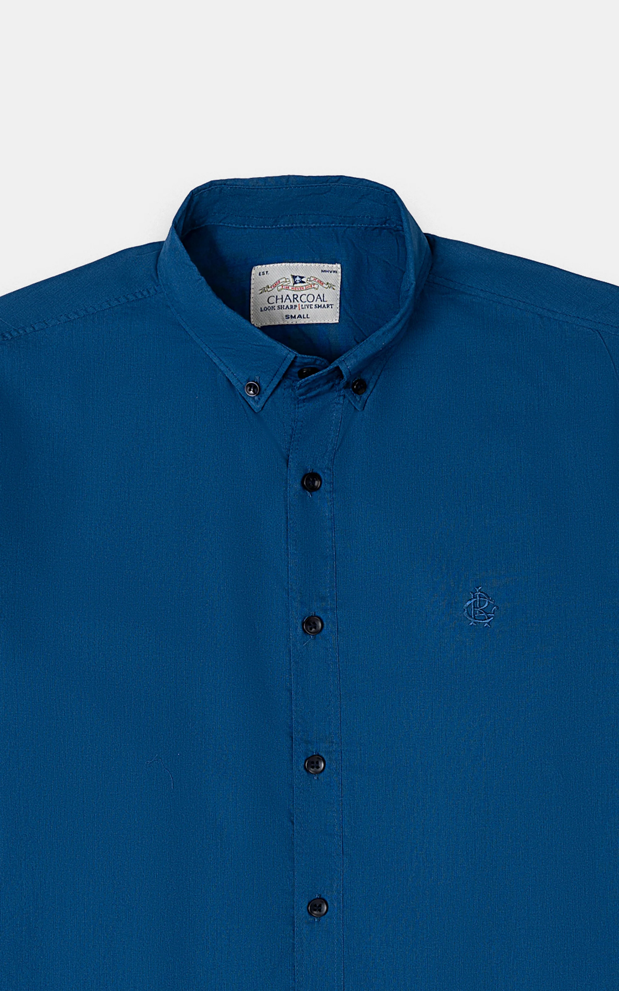 CASUAL SHIRT ROYAL BLUE - Image 2