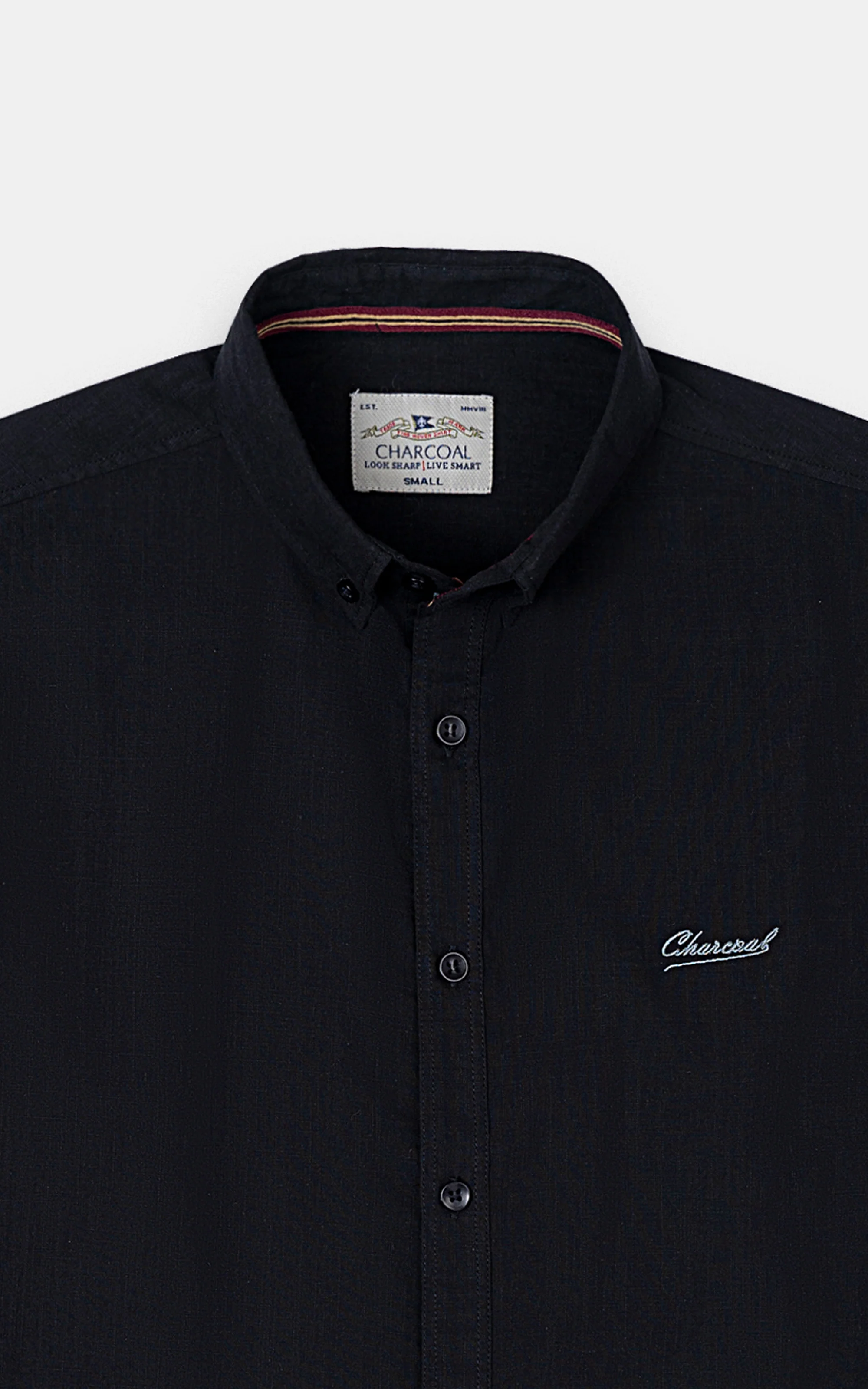 CASUAL SHIRT BLACK - Image 2