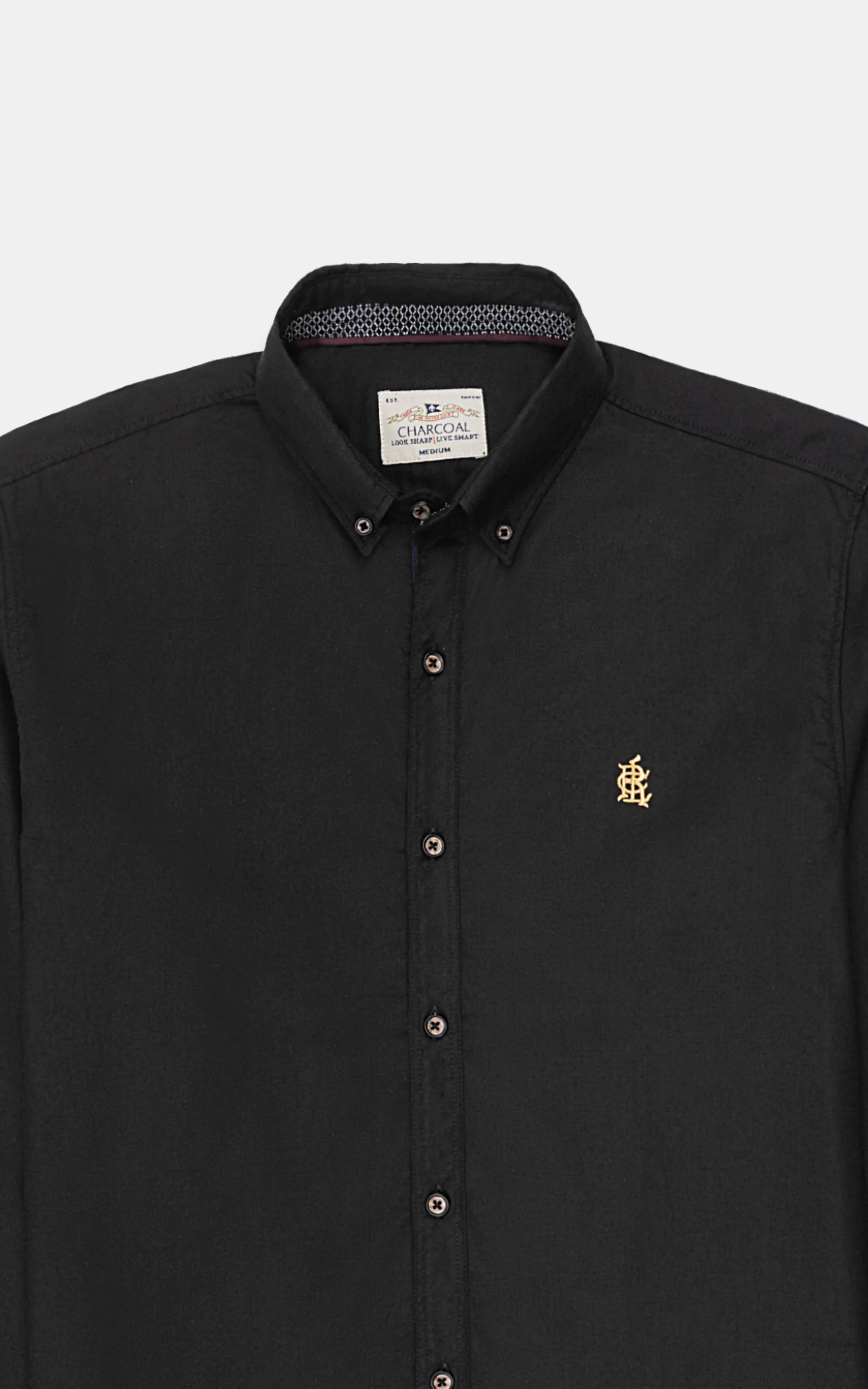 CASUAL SHIRT BLACK - Image 2