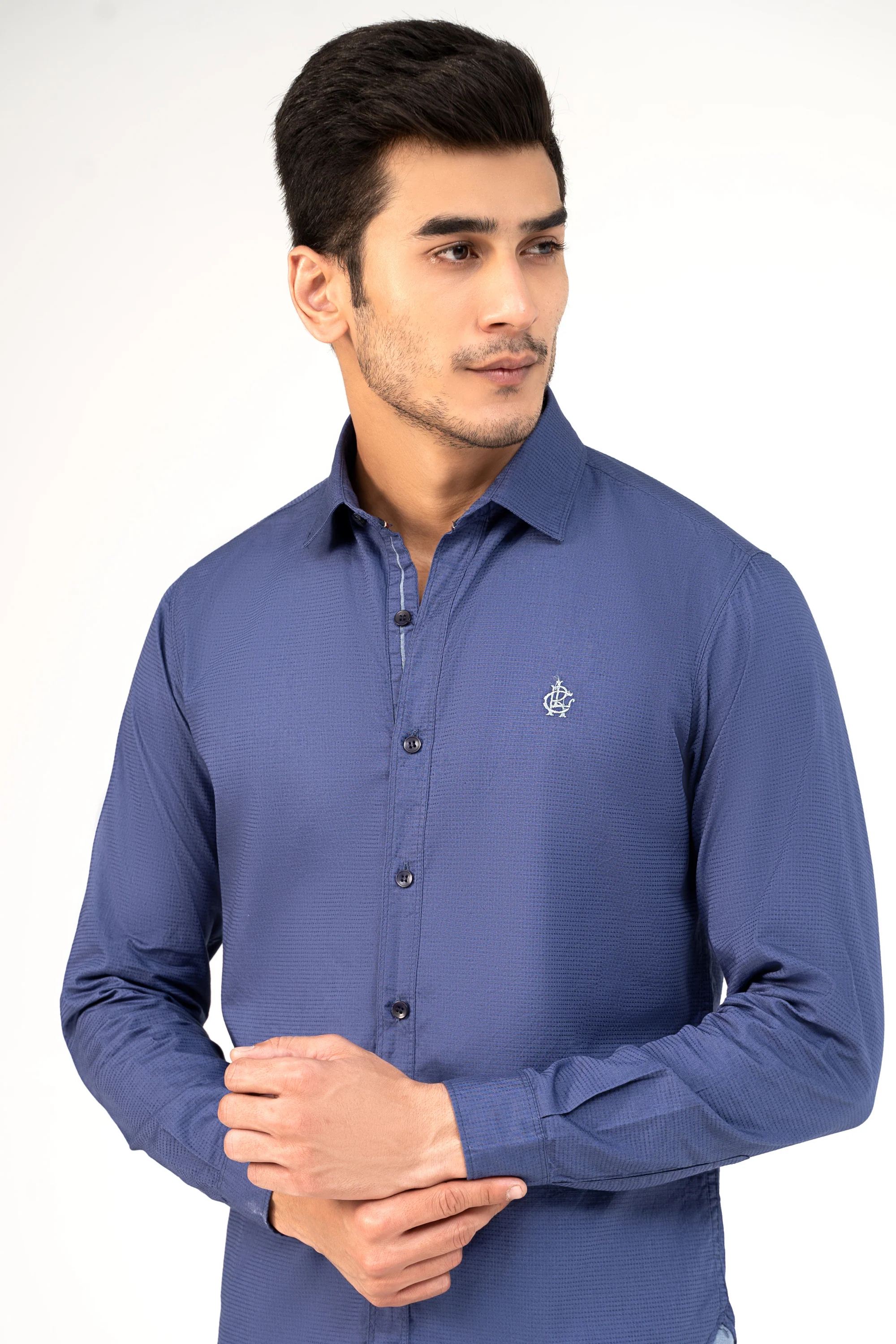 CASUAL SHIRT BLUE - Image 2