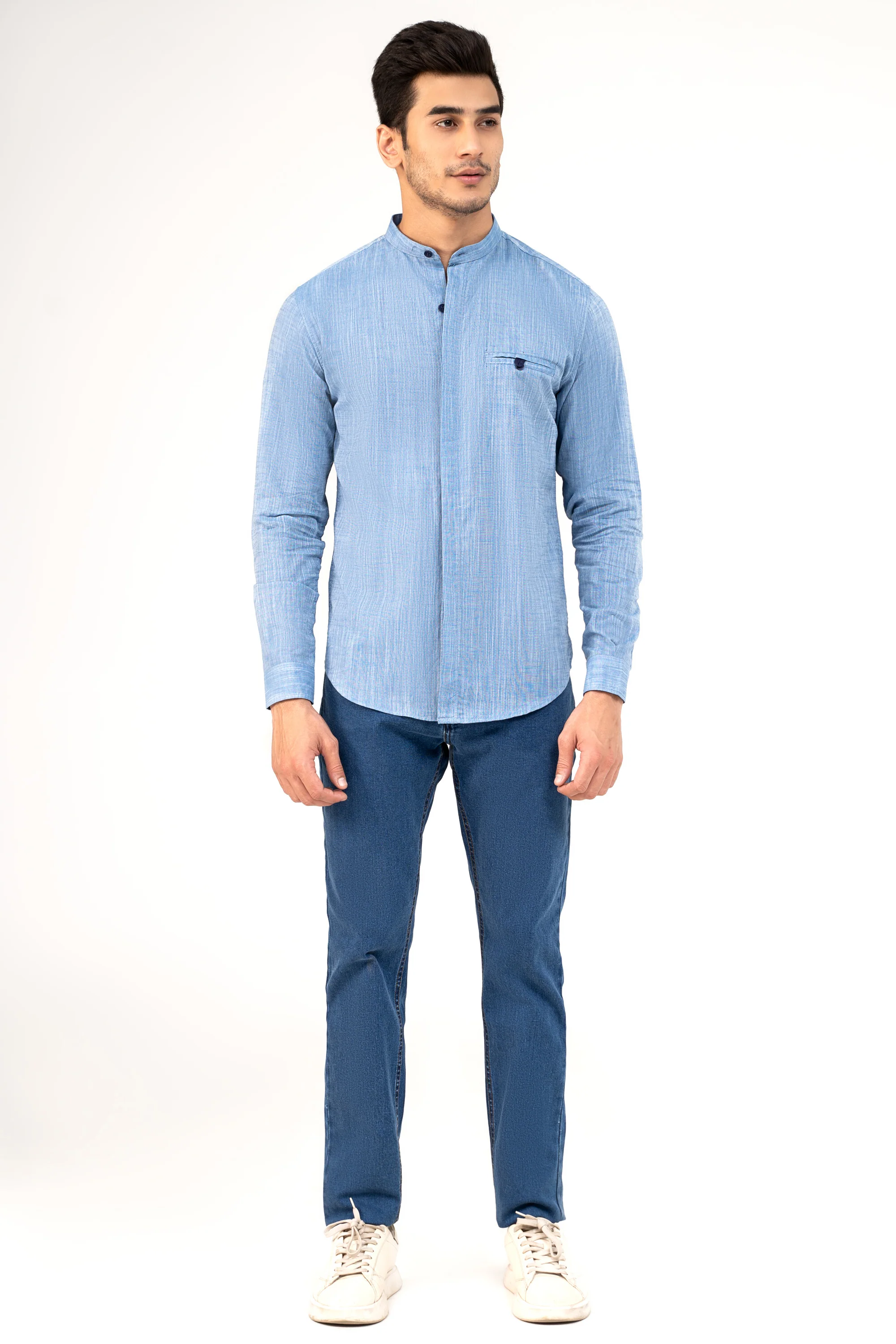 CASUAL SHIRT SKY BLUE
