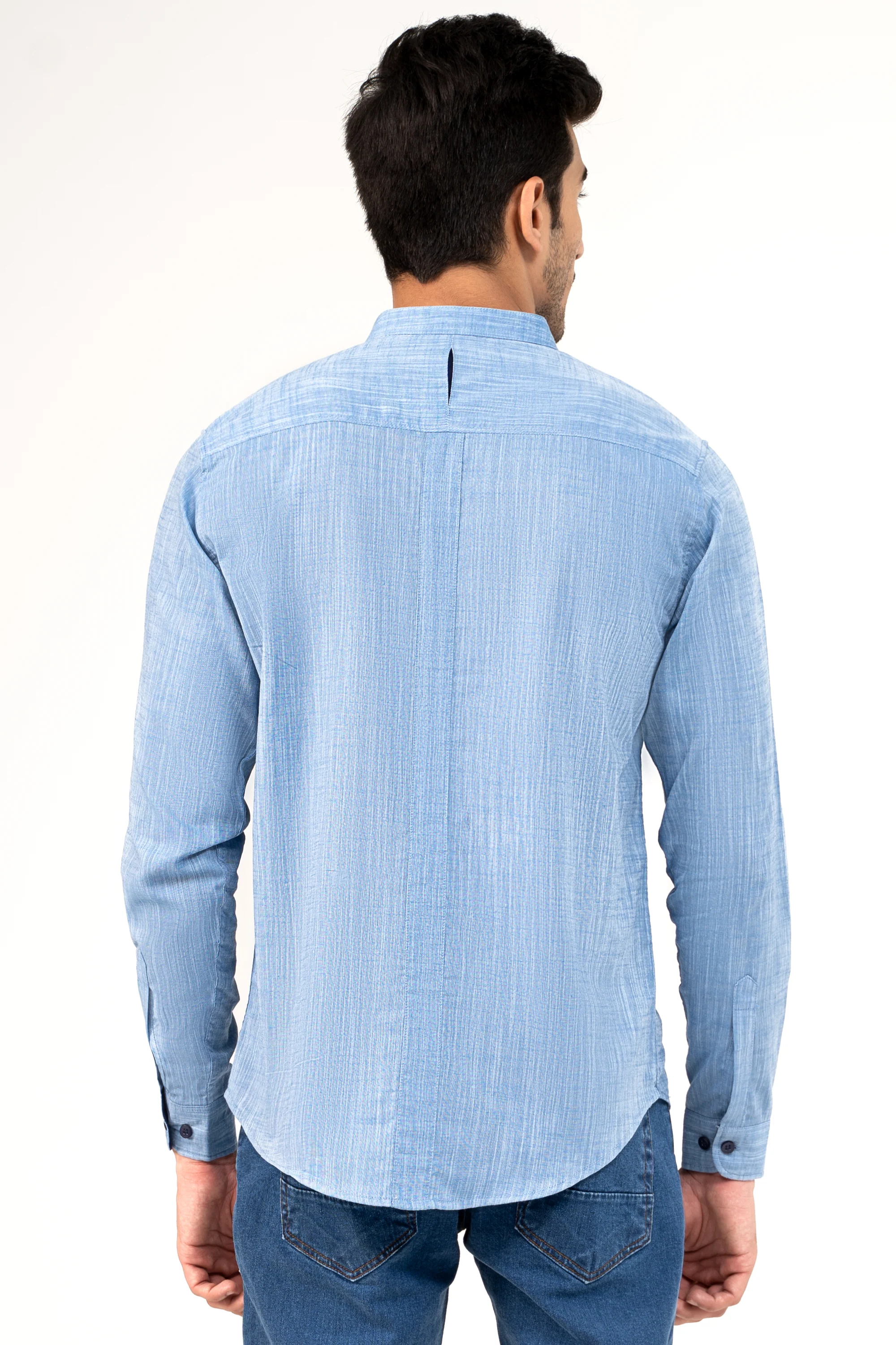 CASUAL SHIRT SKY BLUE - Image 4