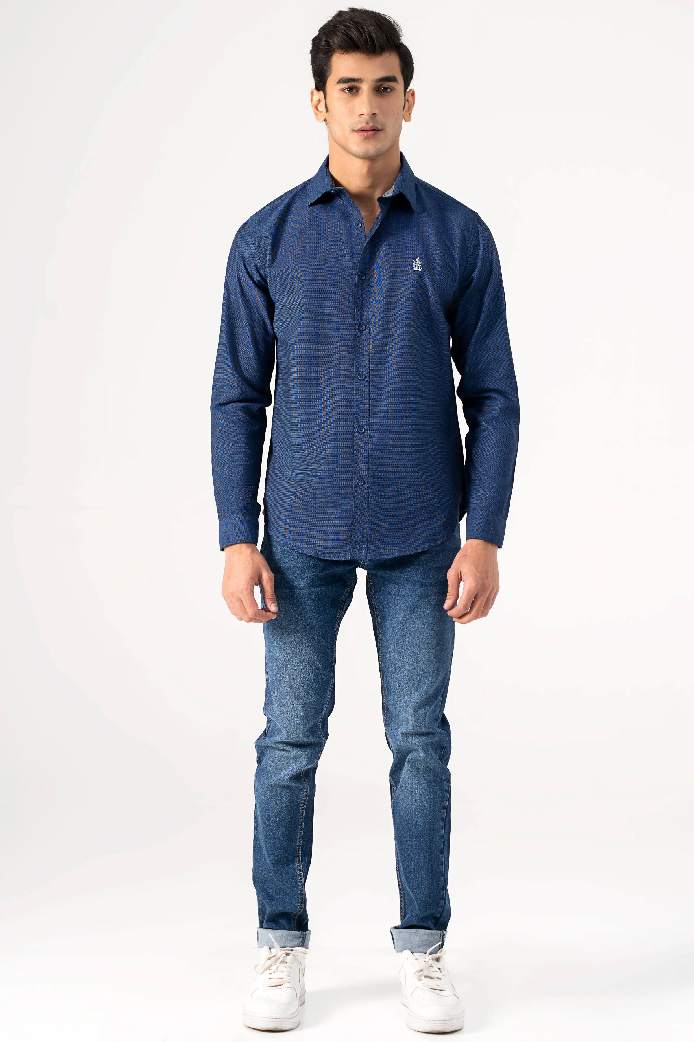 CASUAL SHIRT BLUE
