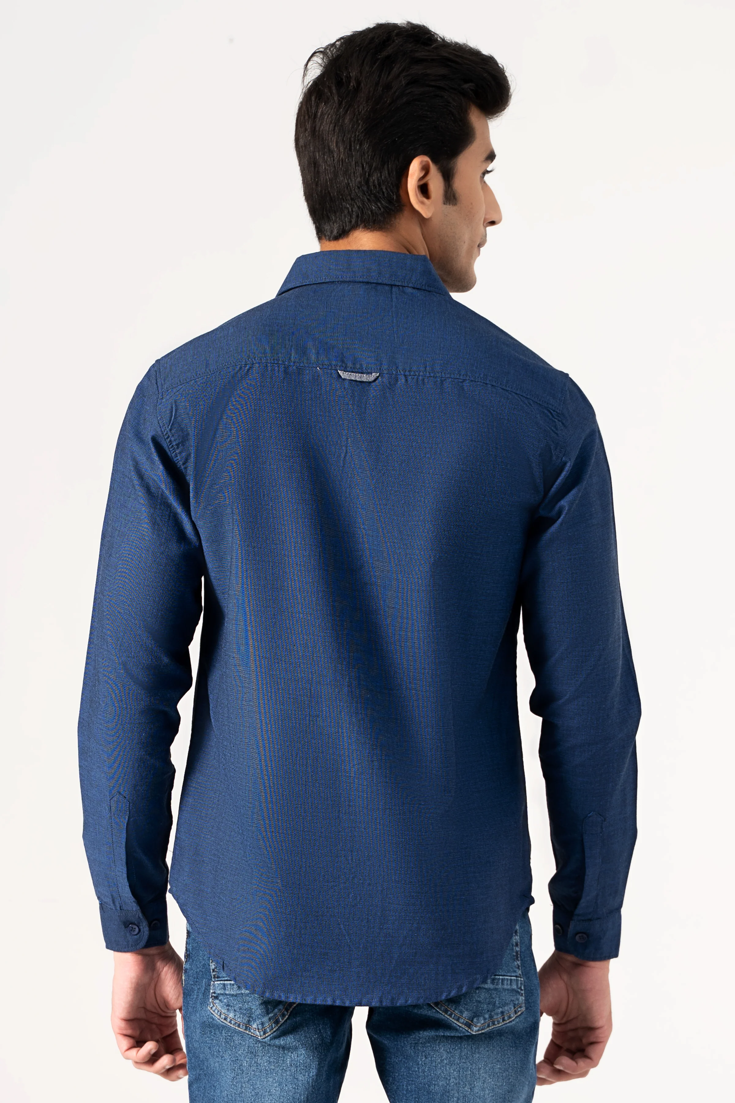 CASUAL SHIRT BLUE - Image 4