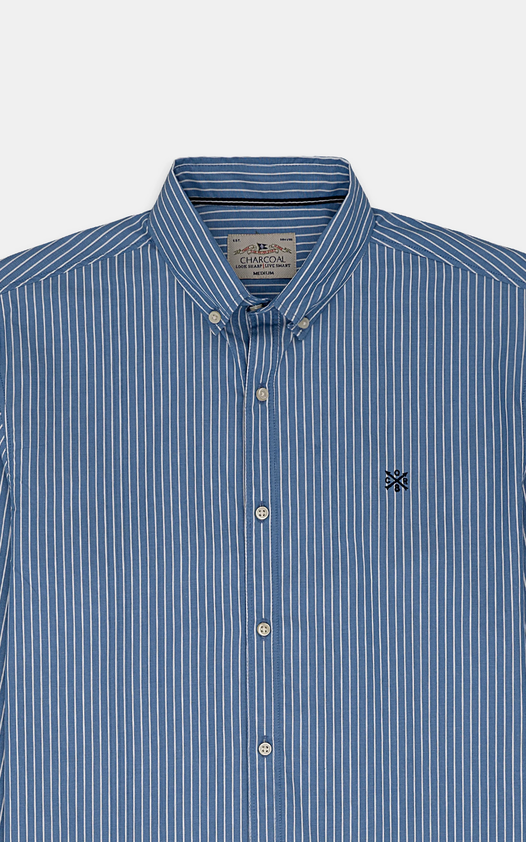 CASUAL SHIRT BLUE - Image 2