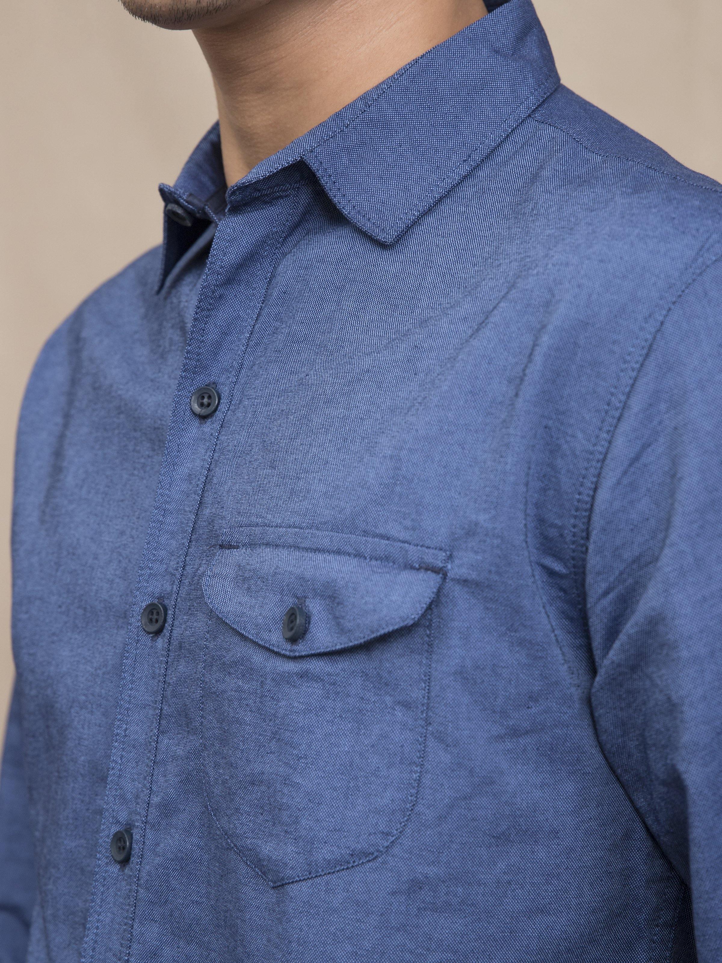CASUAL SHIRT BLUE - Image 3