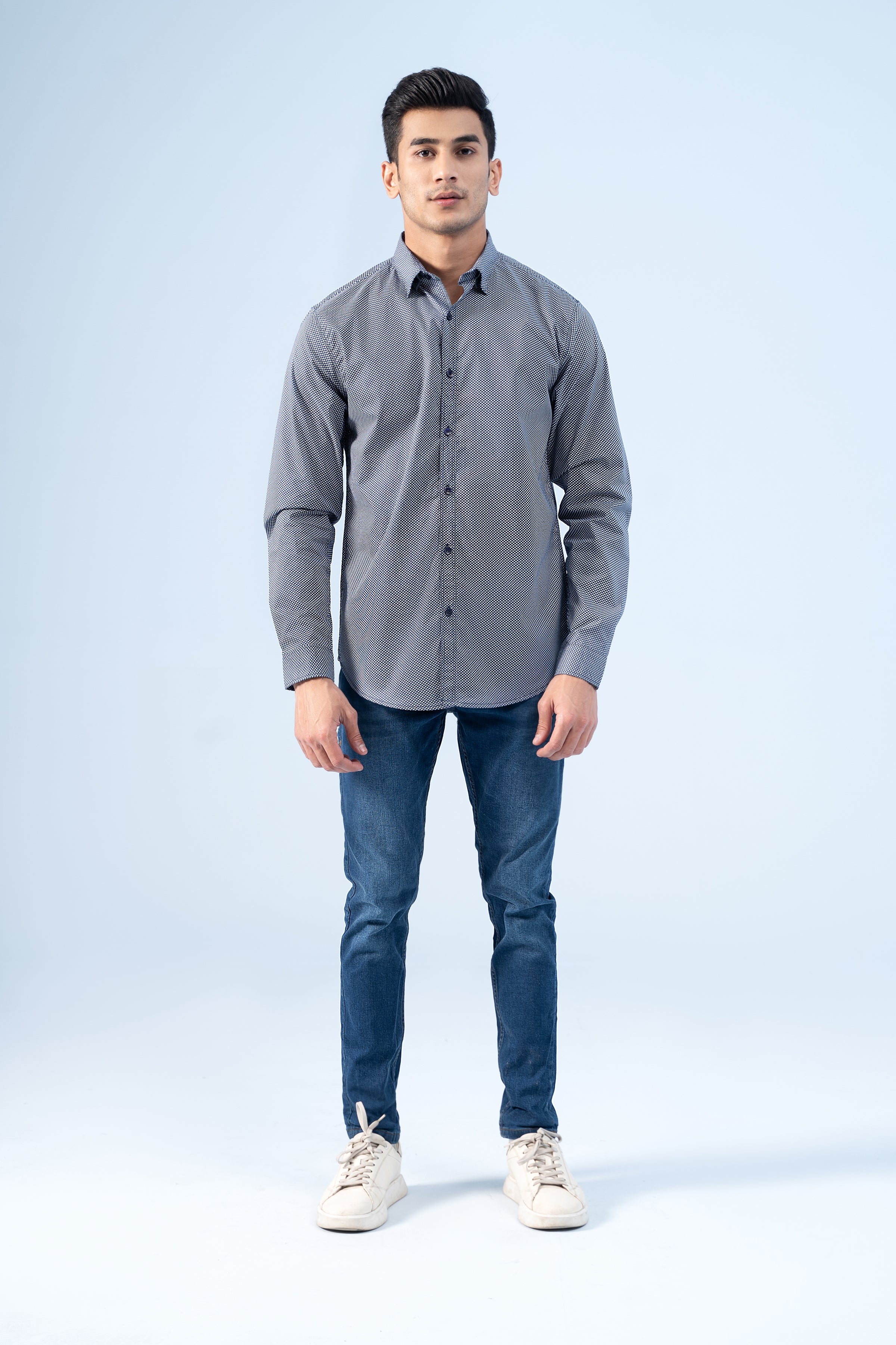 CASUAL SHIRT BLUE