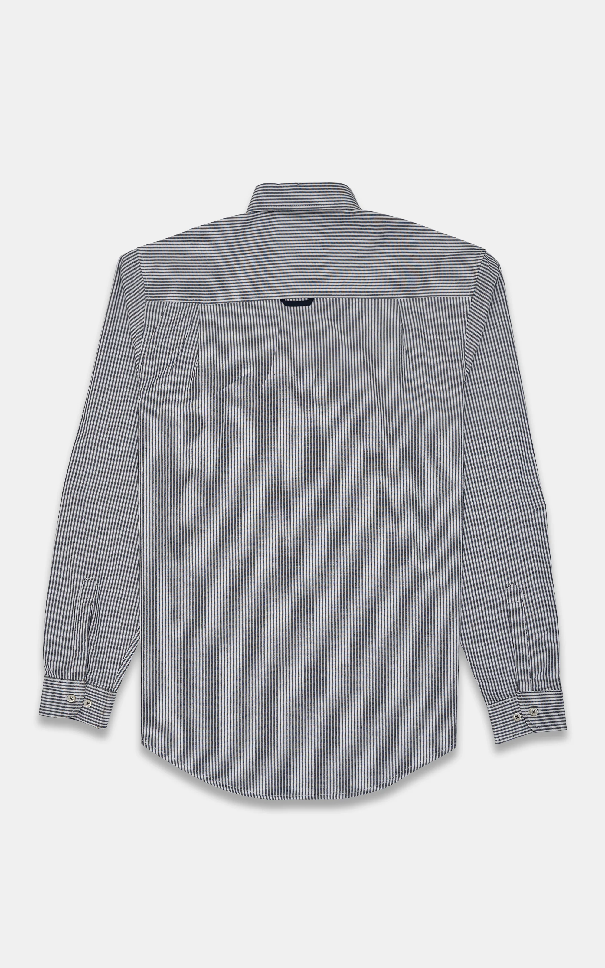 CASUAL SHIRT BLUISH GREY - Image 5
