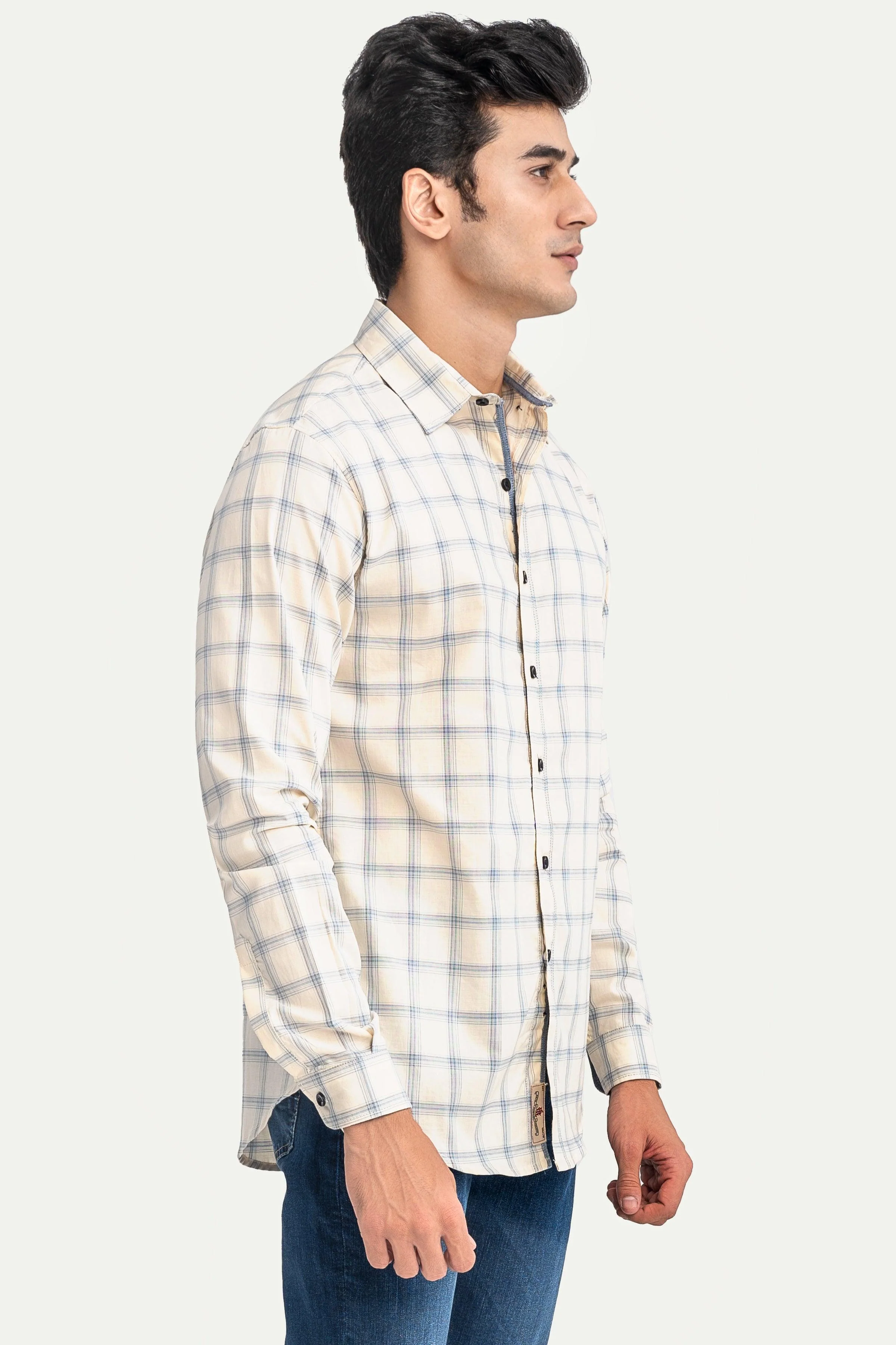 CASUAL SHIRT CHAMBRAY BLUE - Image 2