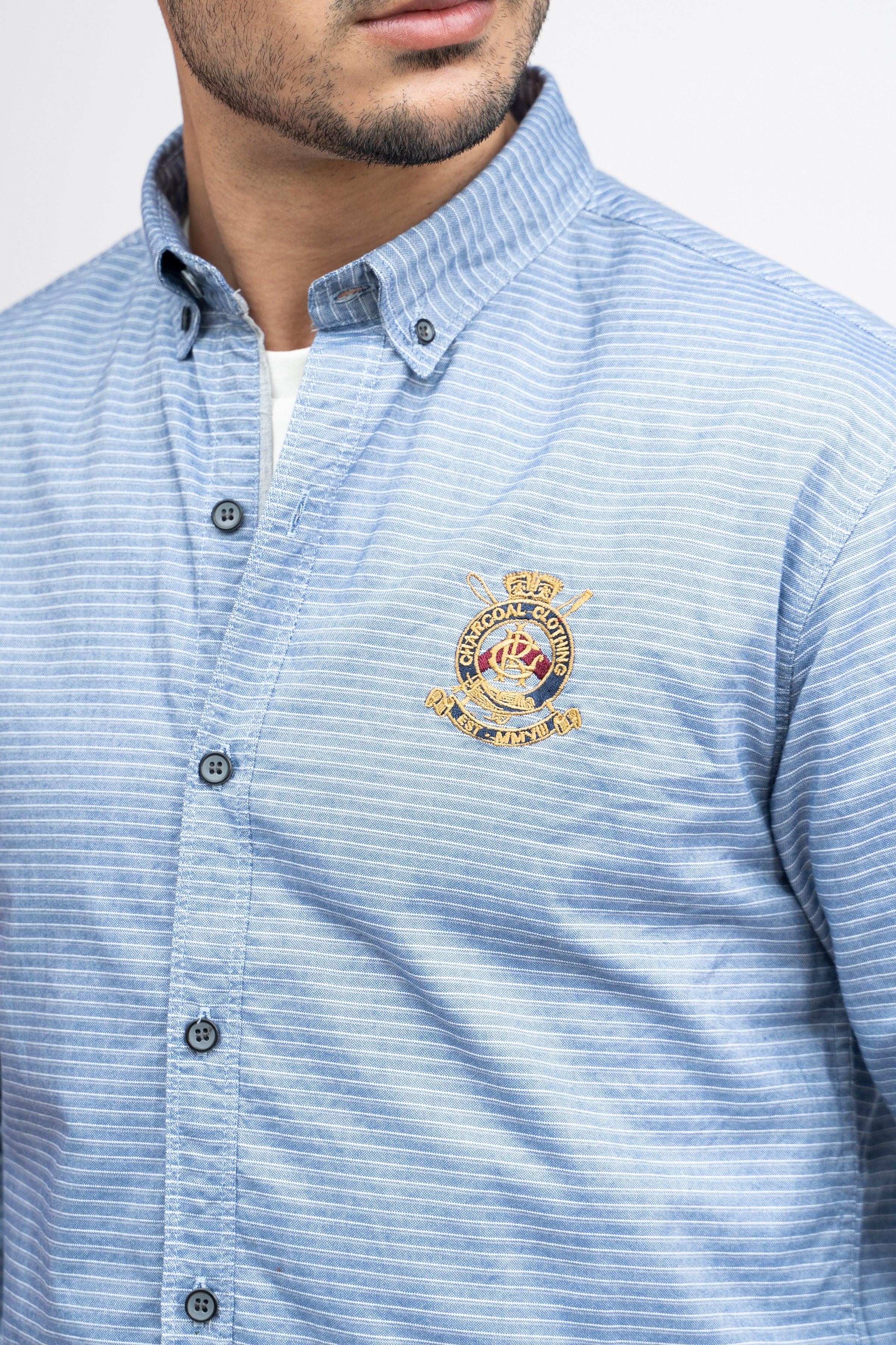 CASUAL SHIRT F/S LIGHT BLUE - Image 2