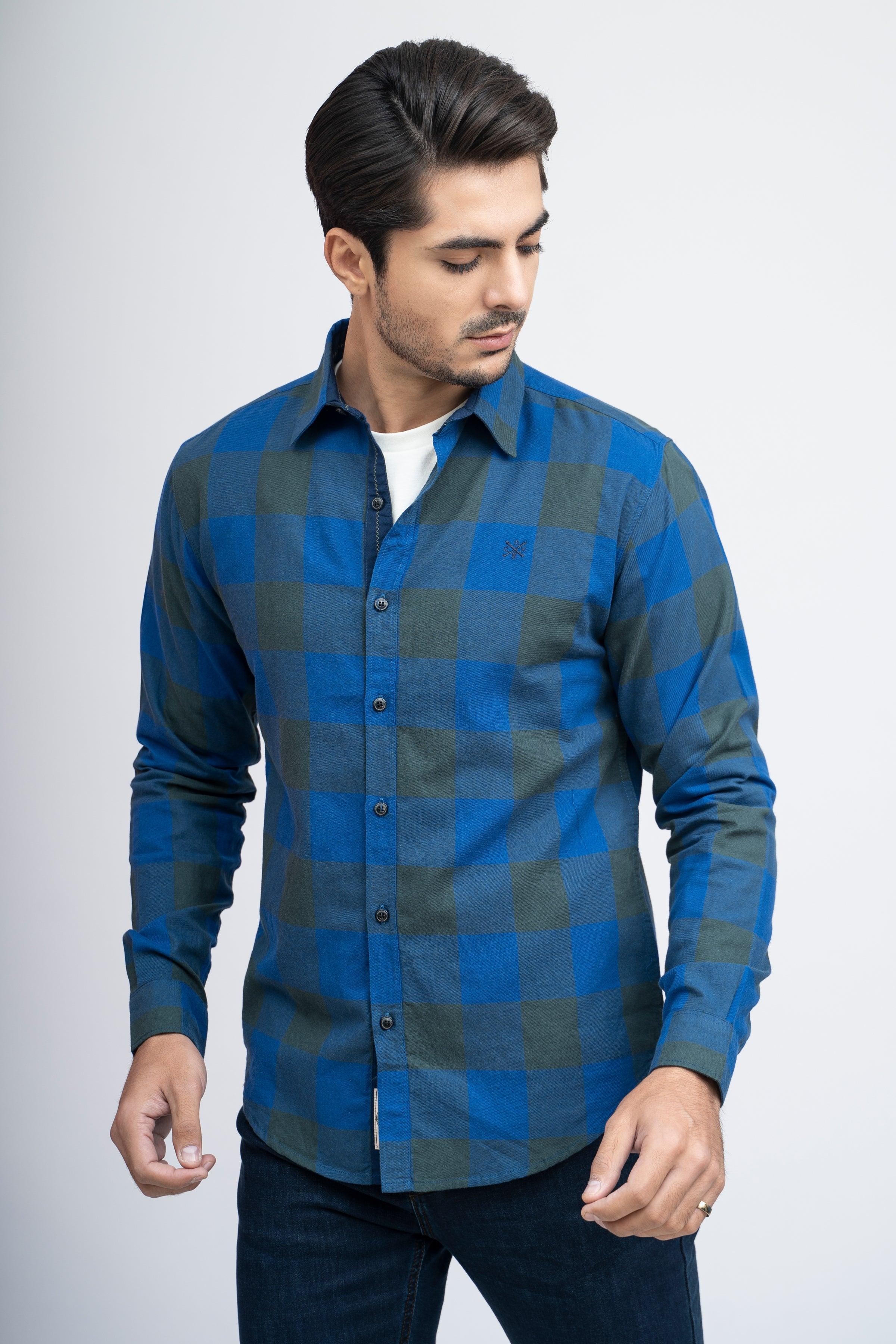 CASUAL SHIRT F/S ROYAL BLUE - Image 2
