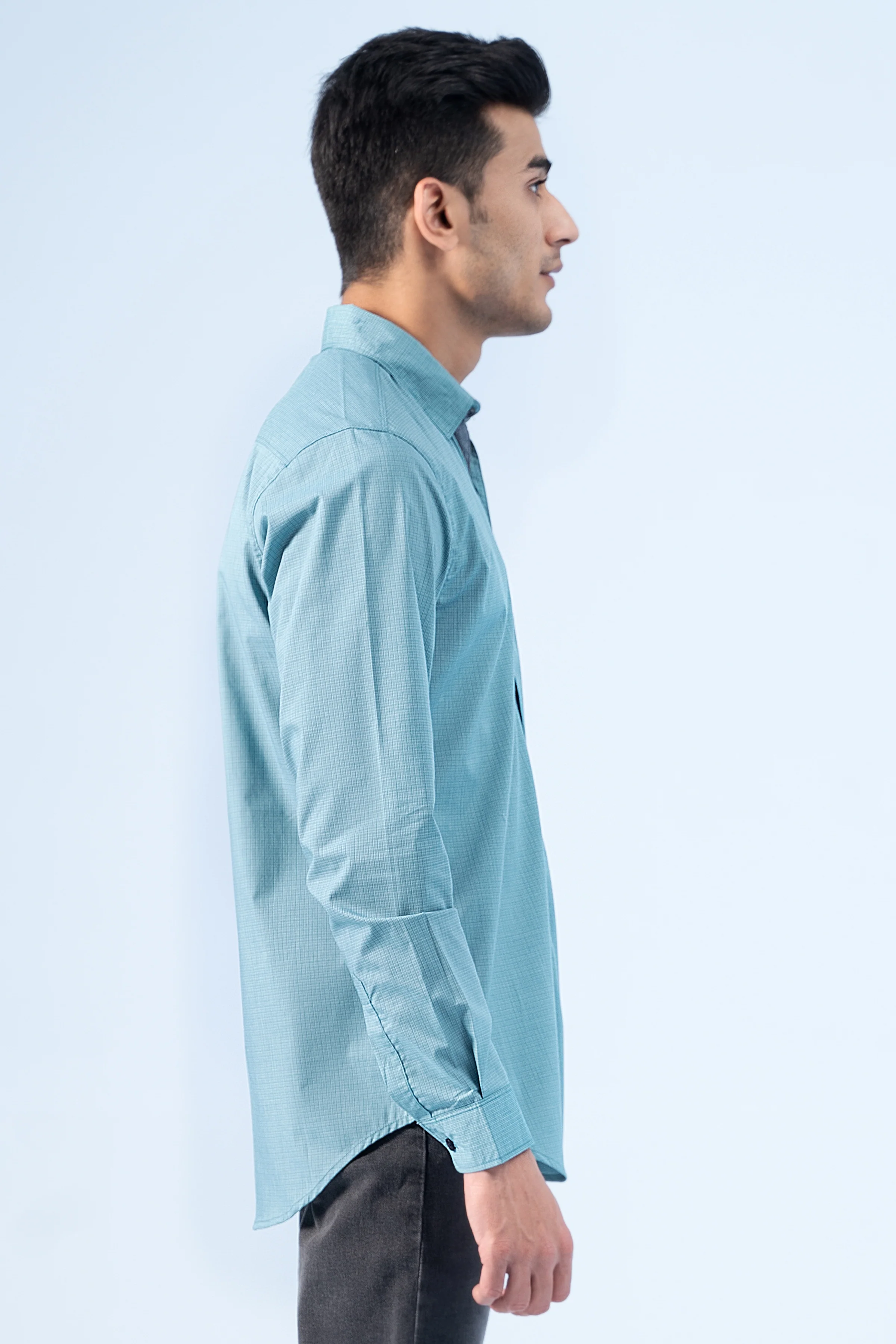 CASUAL SHIRT GREEN - Image 2
