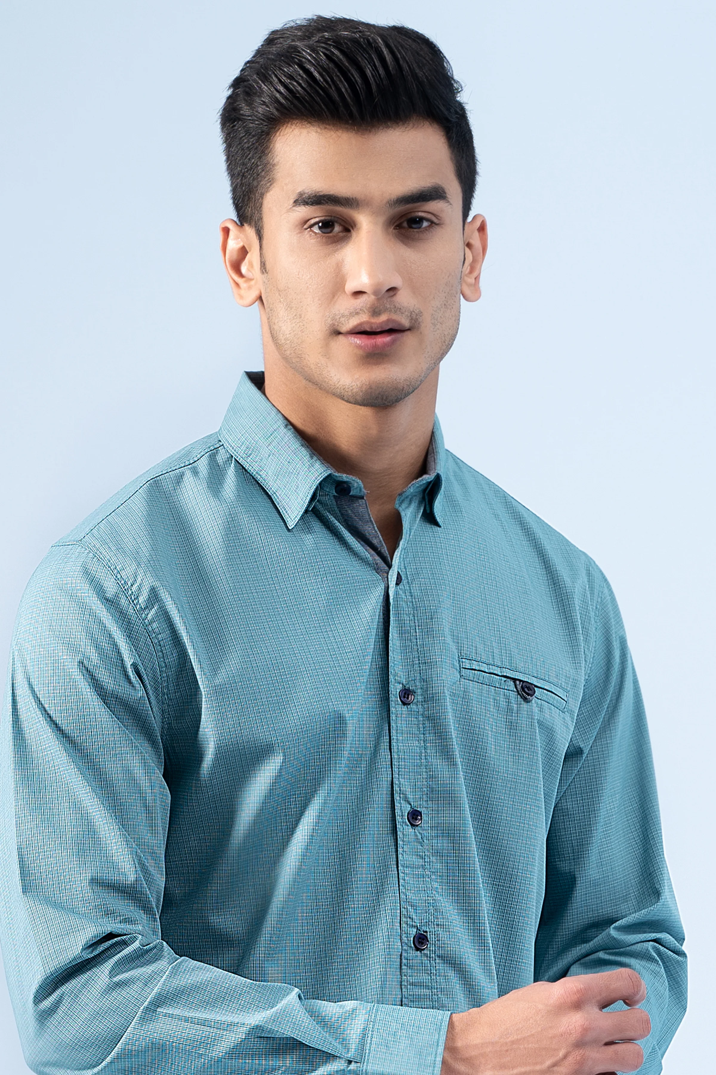 CASUAL SHIRT GREEN - Image 4